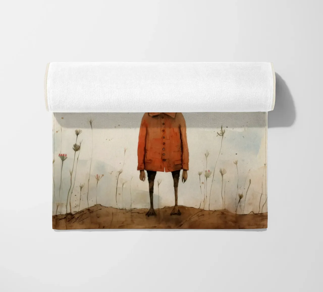 Minimo Hare telo mare da Minimal Animal Art