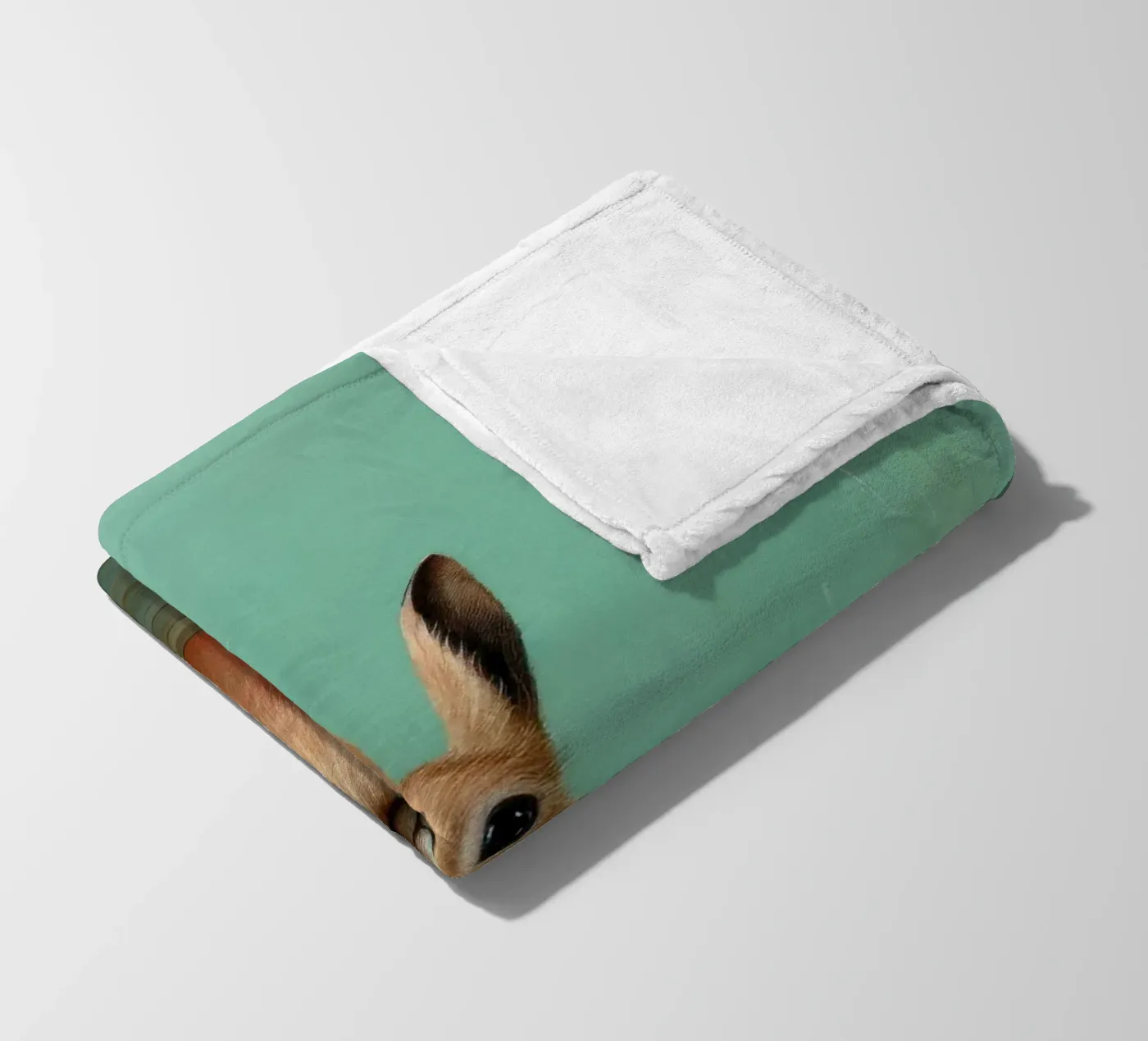 Minimum Hare plaid polaire de Minimal Animal Art