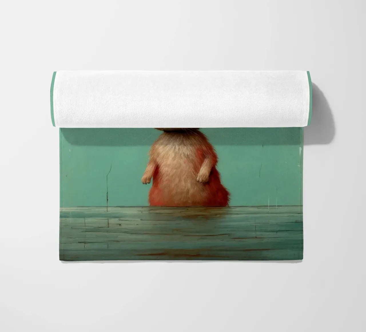 Minimo Hare telo mare da Minimal Animal Art