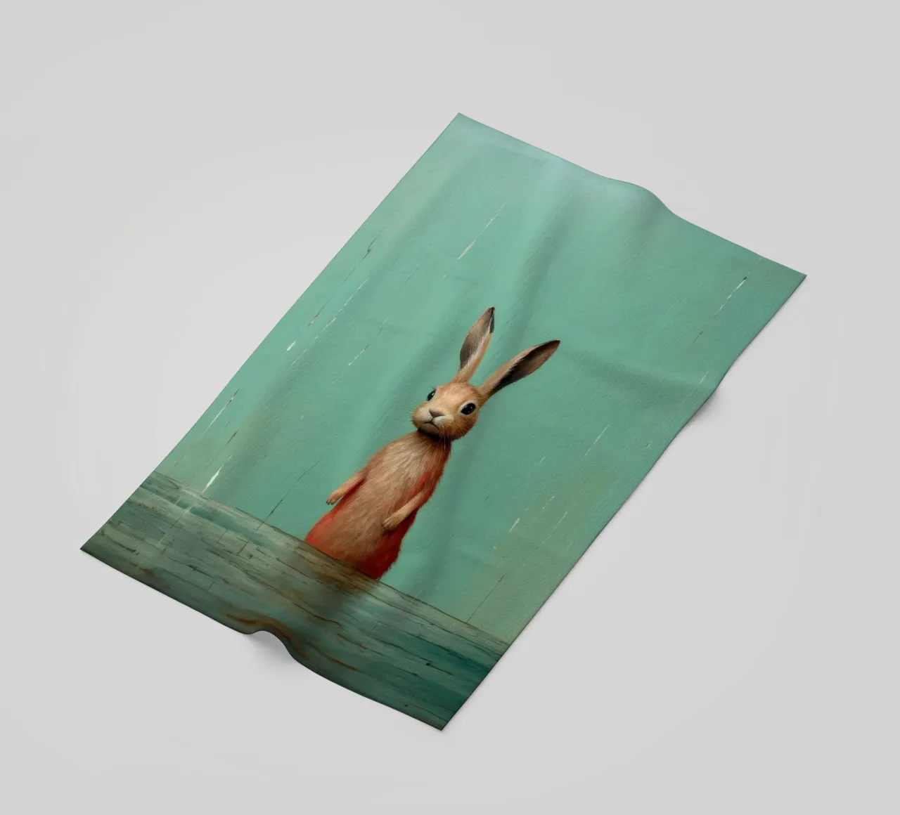 Minimo Hare telo mare da Minimal Animal Art