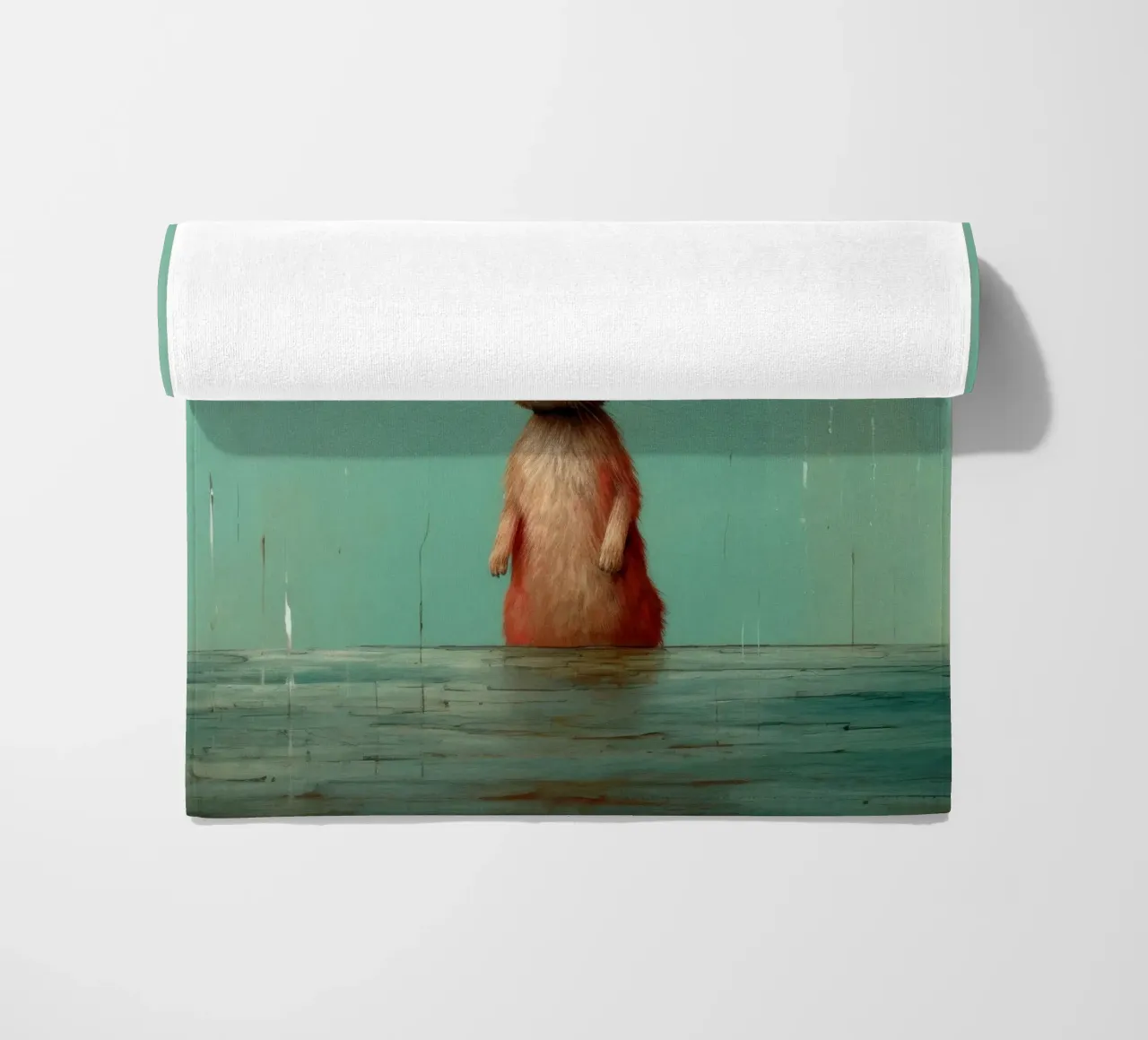 Minimo Hare telo mare da Minimal Animal Art