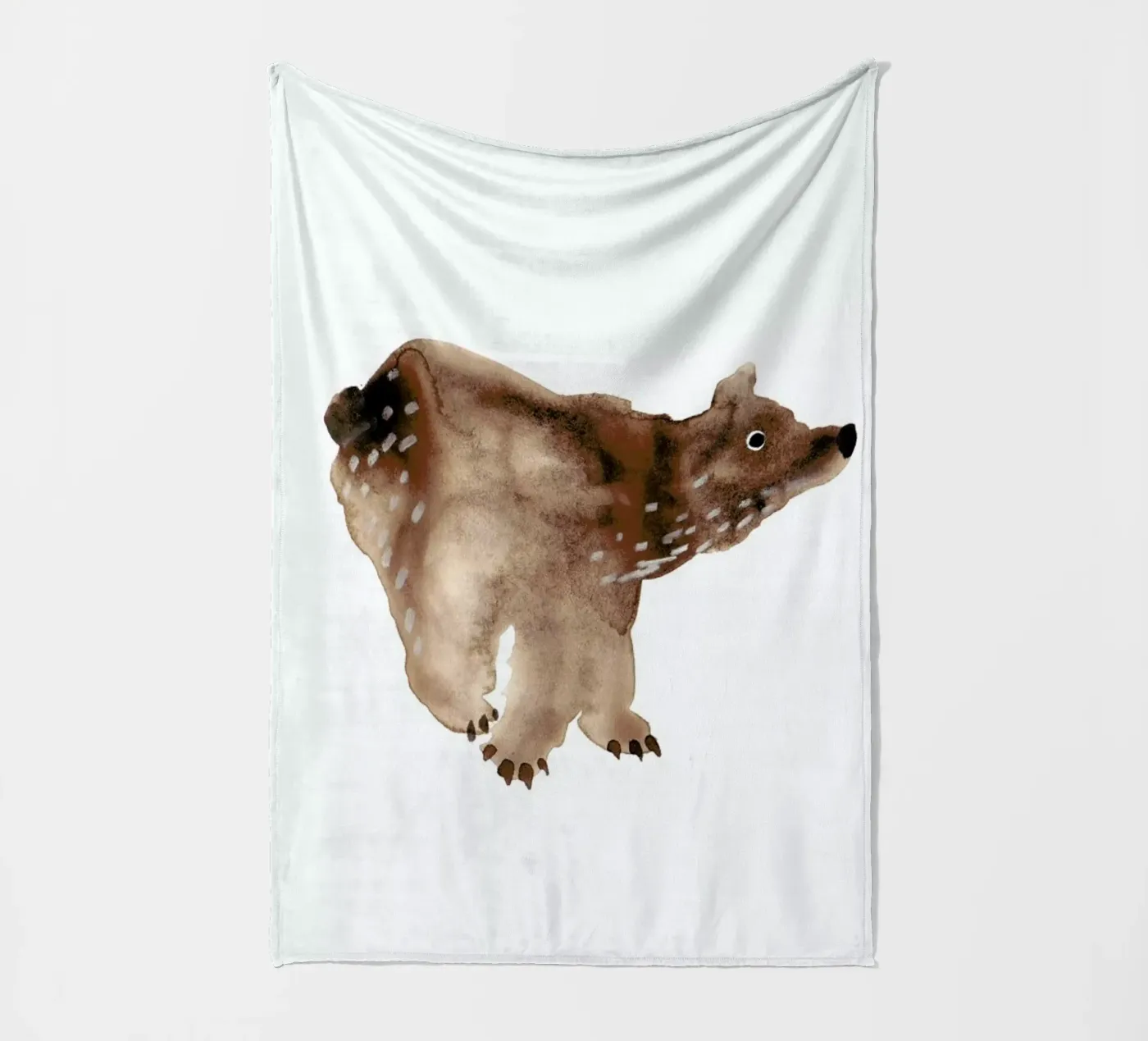 Bear Fleecedecke von Farina Kuklinski