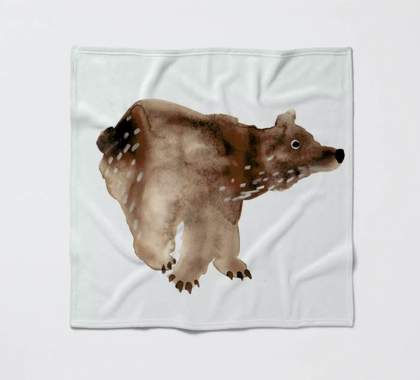 Bear Fleecedecke von Farina Kuklinski