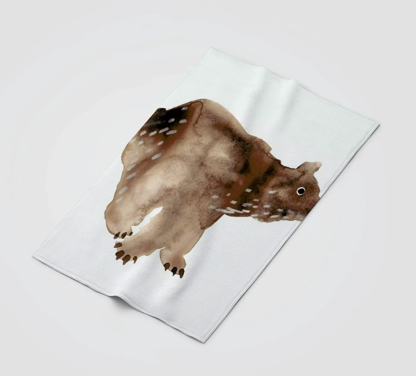 Bear Fleecedecke von Farina Kuklinski