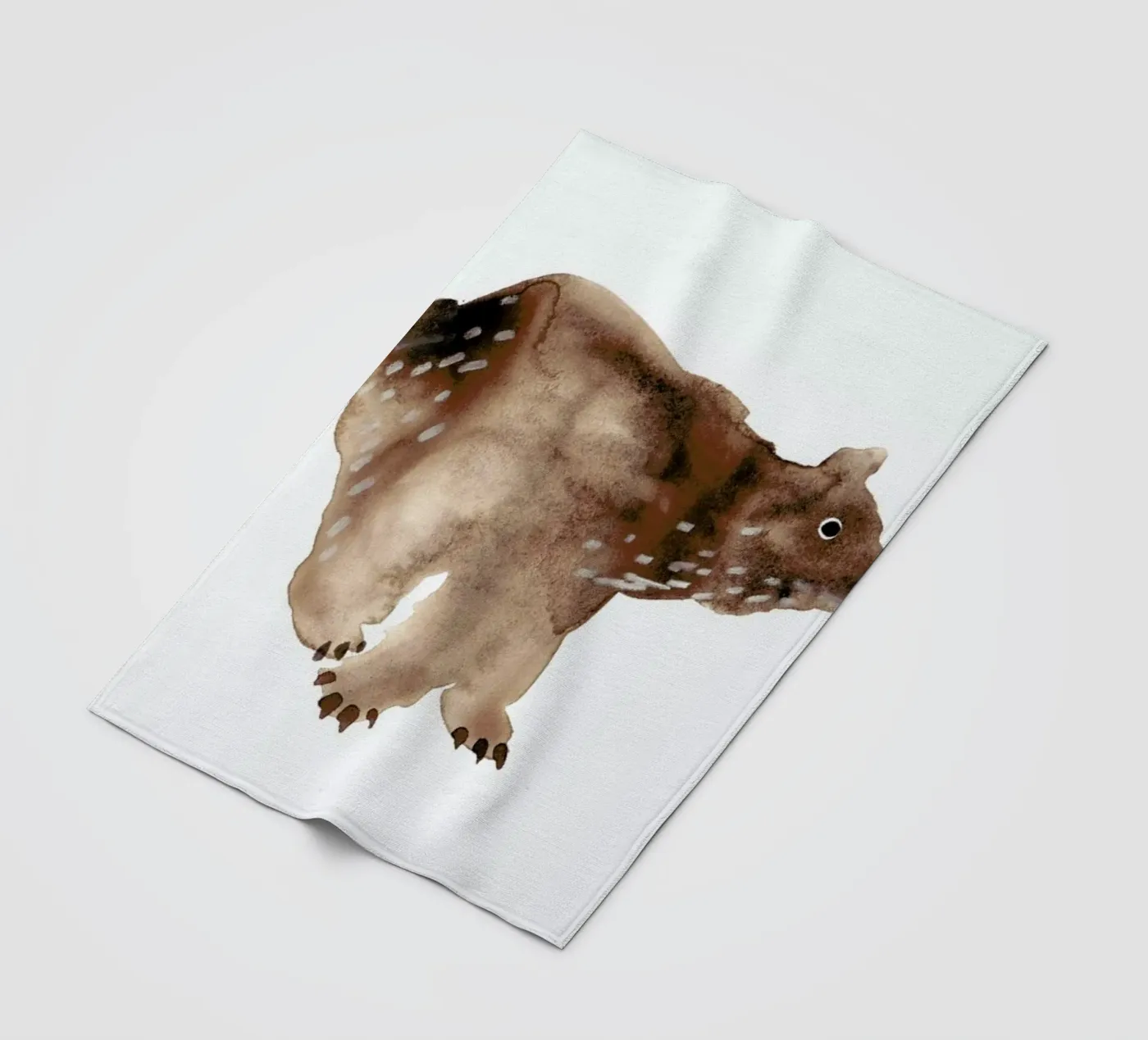 Bear Fleecedecke von Farina Kuklinski