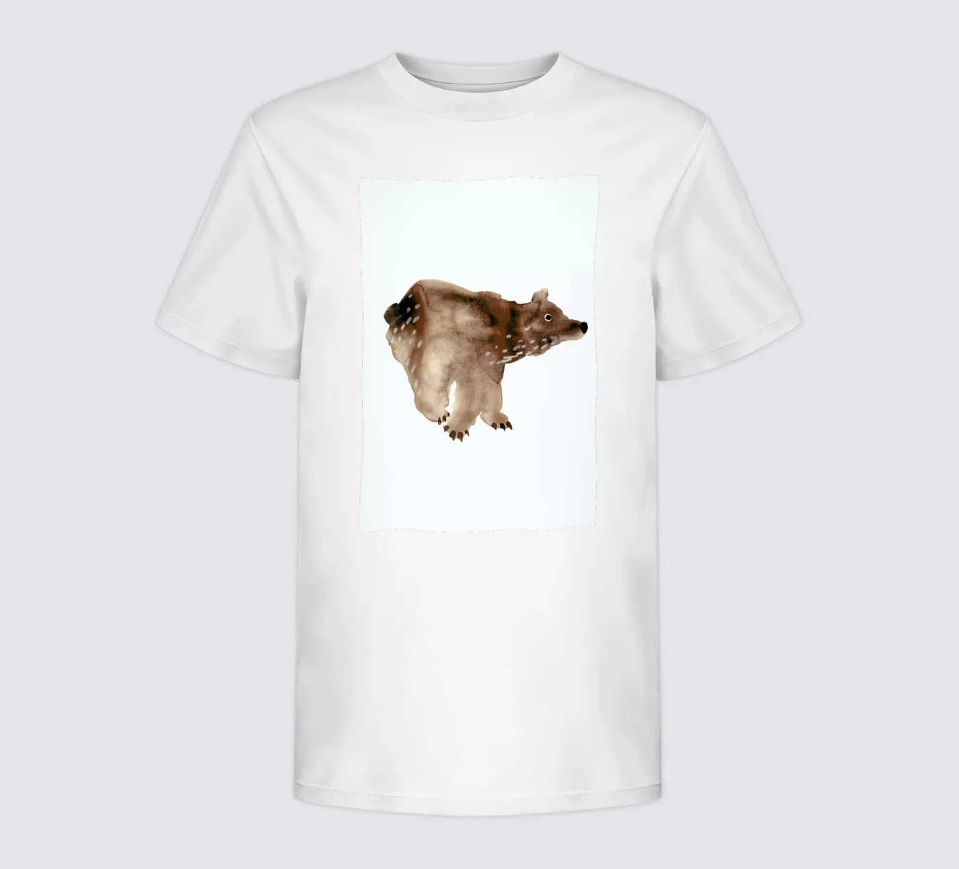 Bear kids t-shirt by Farina Kuklinski
