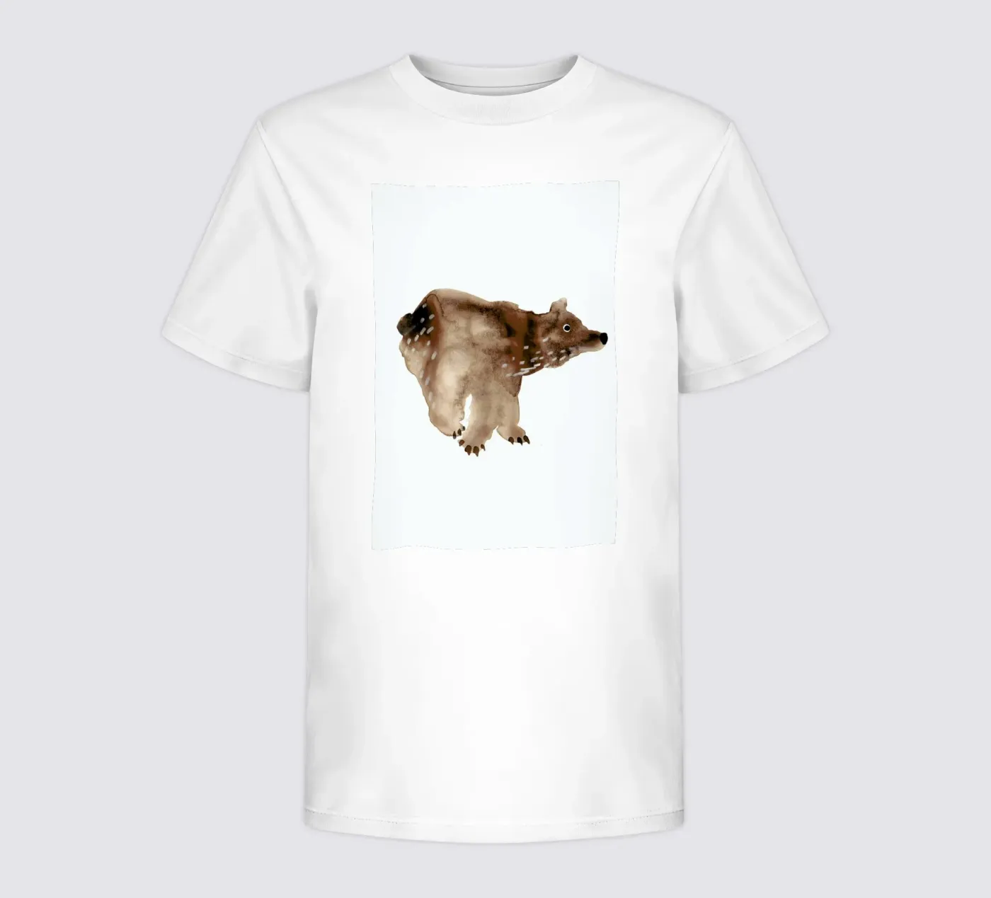 Bear kinder t-shirt van Farina Kuklinski