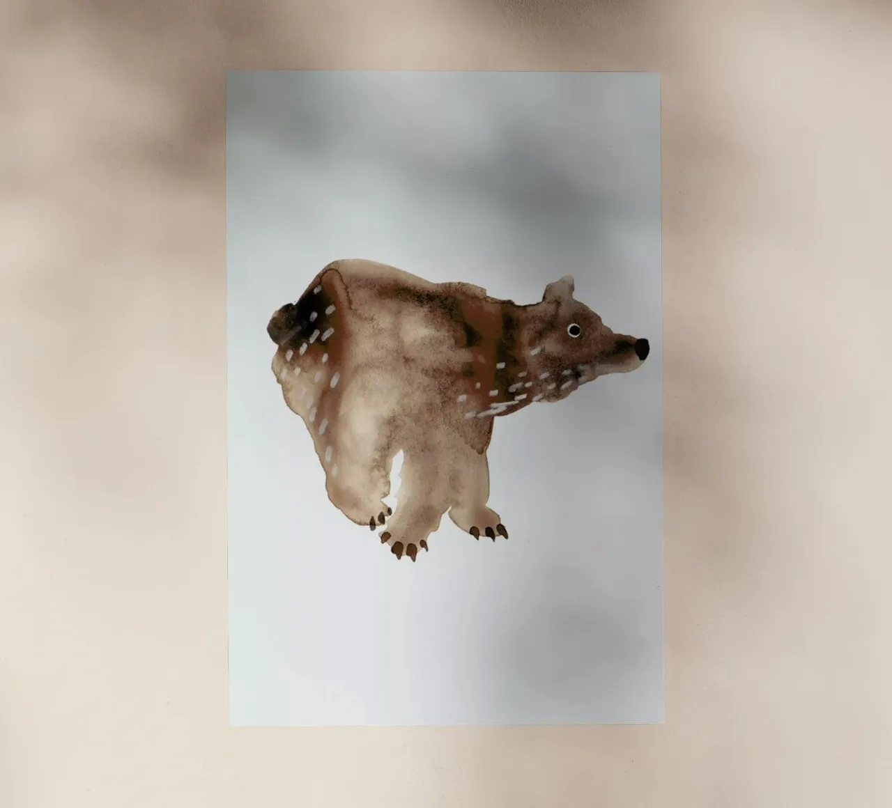 Bear pellicola backlit da Farina Kuklinski