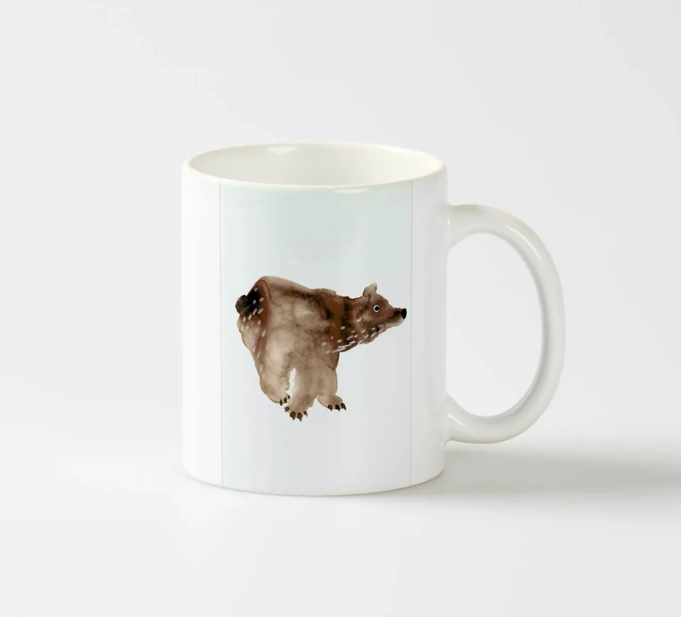 Bear ceramic mug by Farina Kuklinski