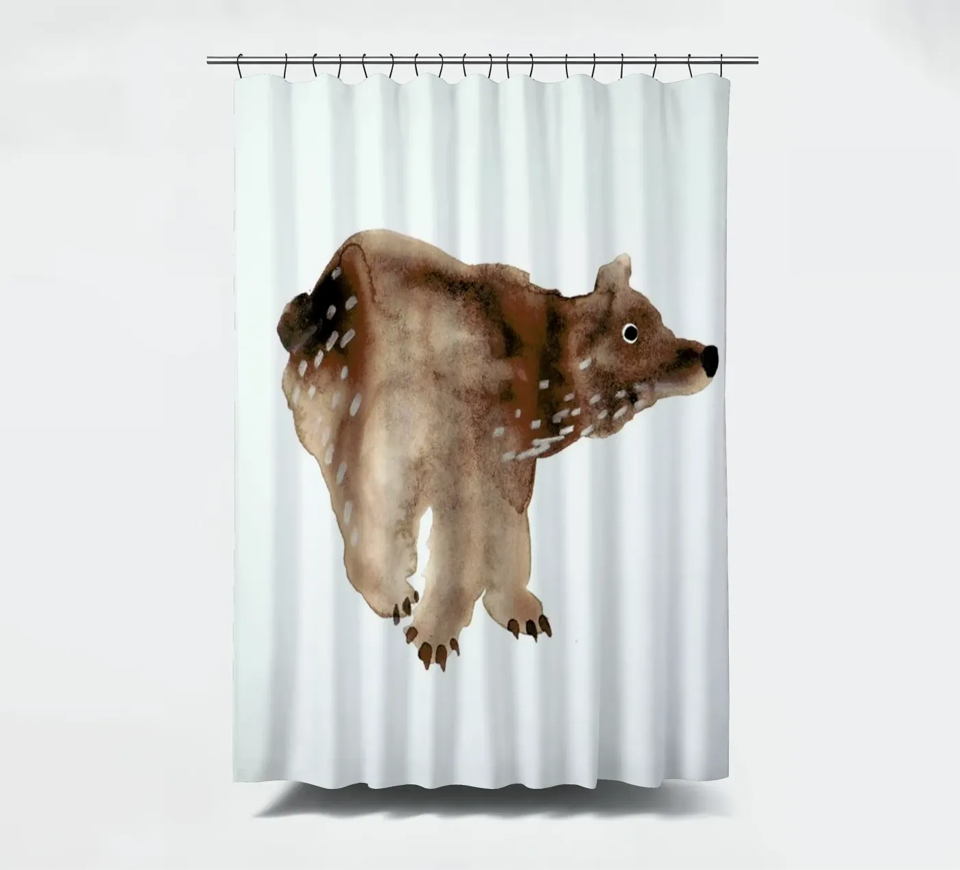 Bear douchegordijn van Farina Kuklinski