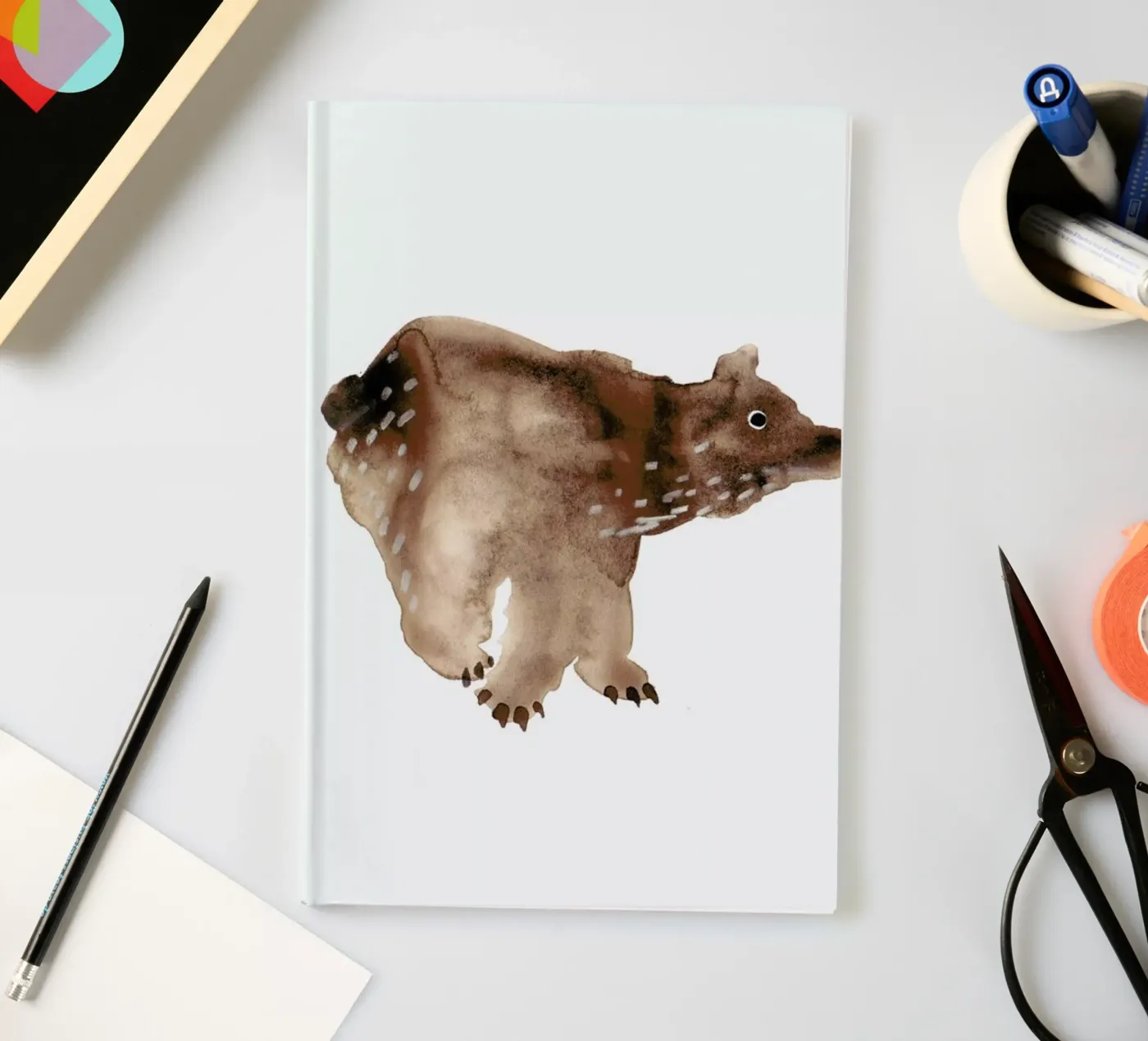 Bear notebook by Farina Kuklinski
