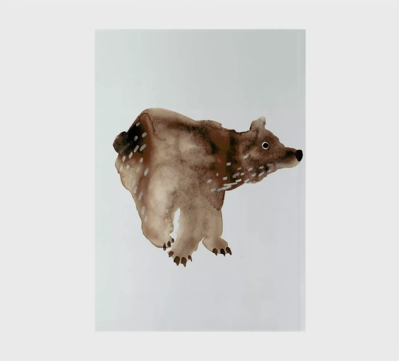 Bear notebook by Farina Kuklinski