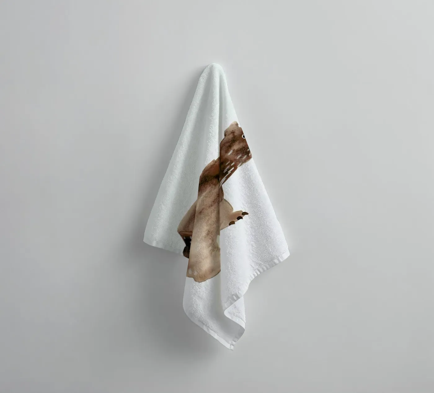 Bear badhanddoek van Farina Kuklinski