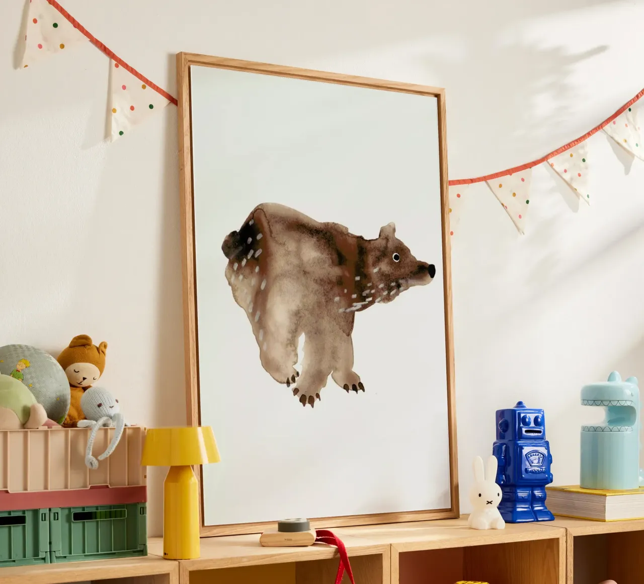 Bear plexiglas de Farina Kuklinski