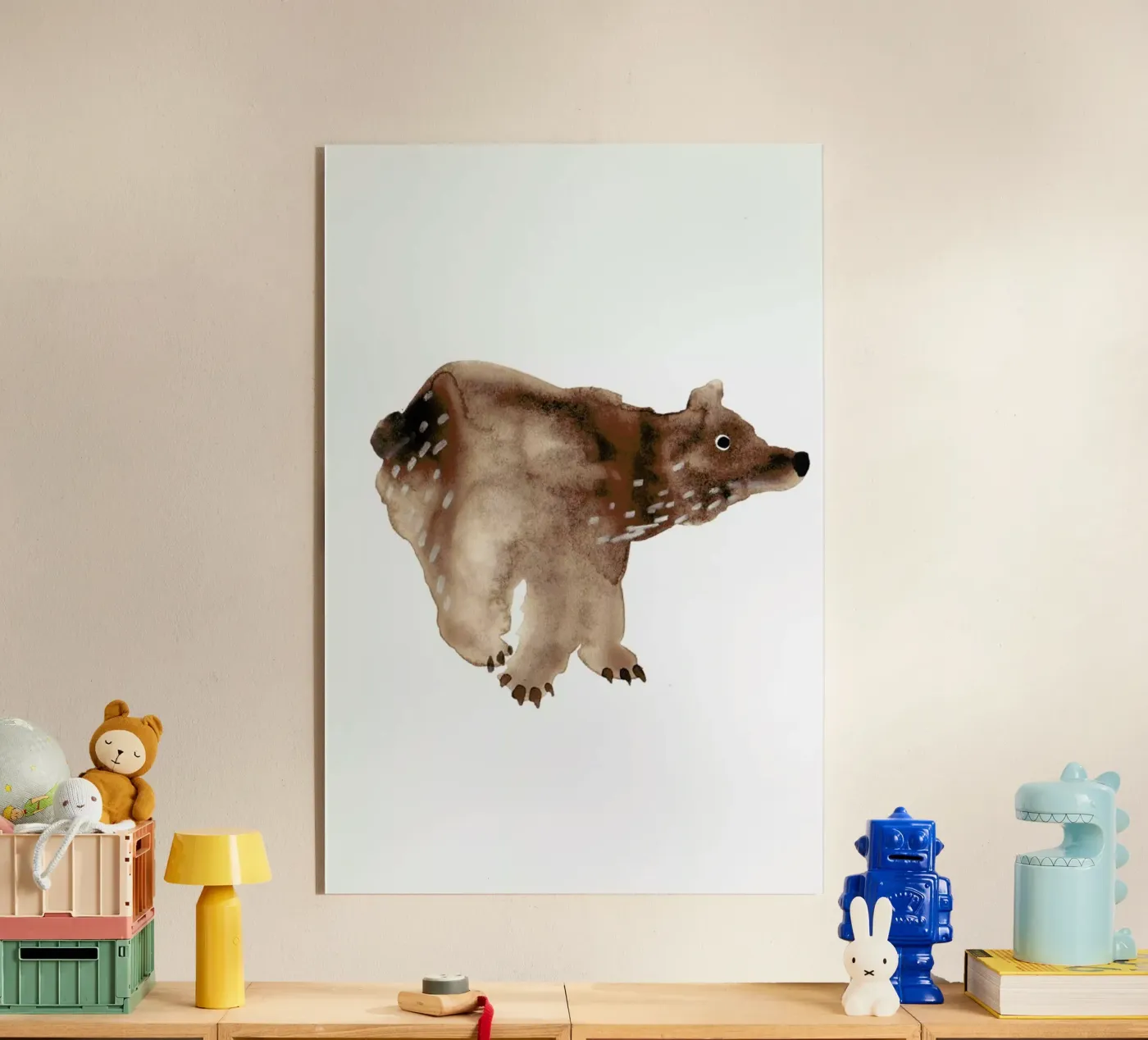 Bear plexiglas de Farina Kuklinski