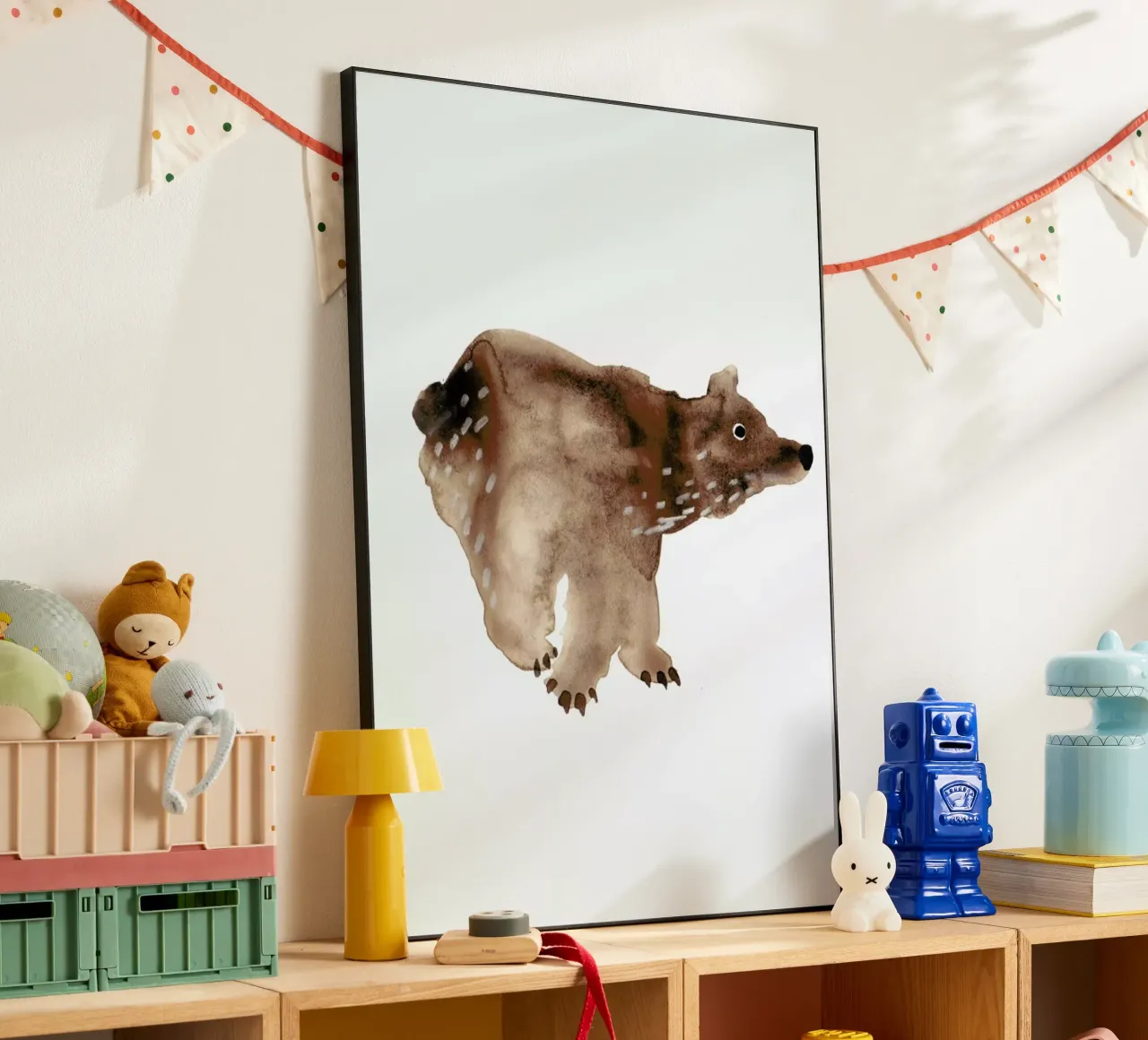 Bear alluminio dibond da Farina Kuklinski