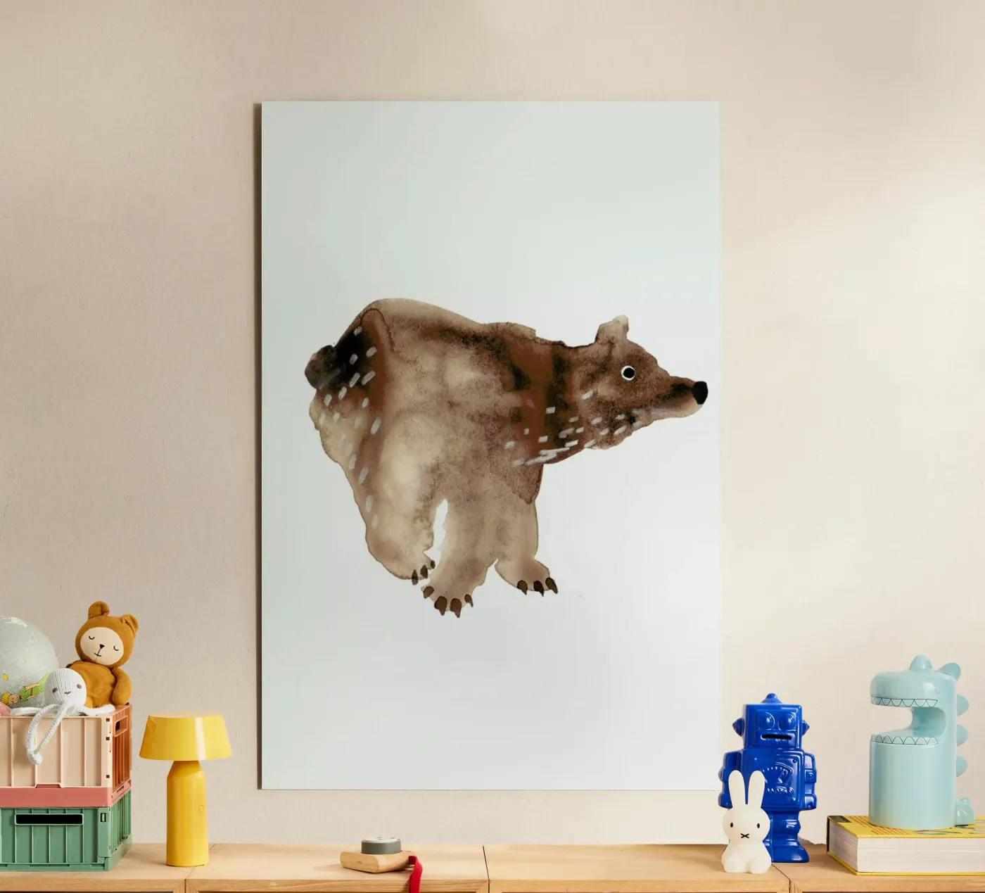 Bear alluminio dibond da Farina Kuklinski