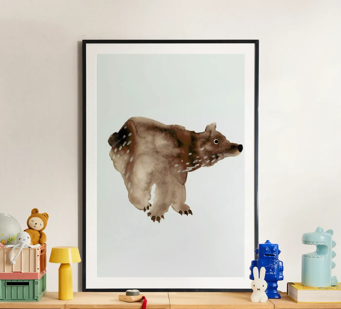 Bear Poster von Farina Kuklinski