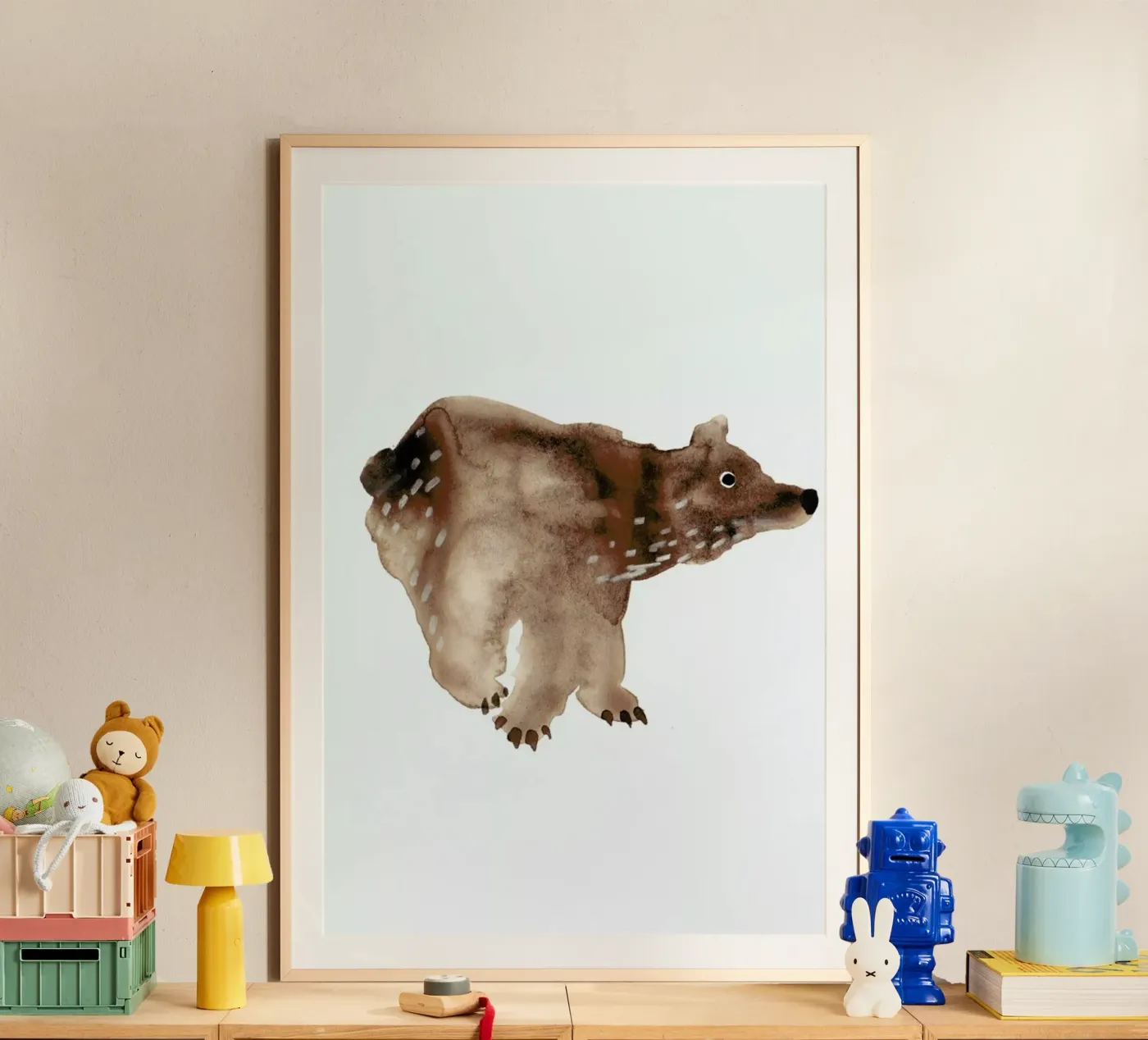 Bear Poster von Farina Kuklinski