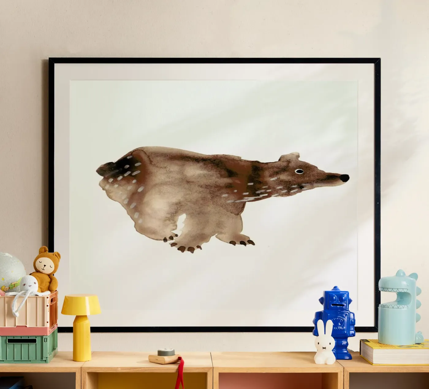 Bear Poster von Farina Kuklinski