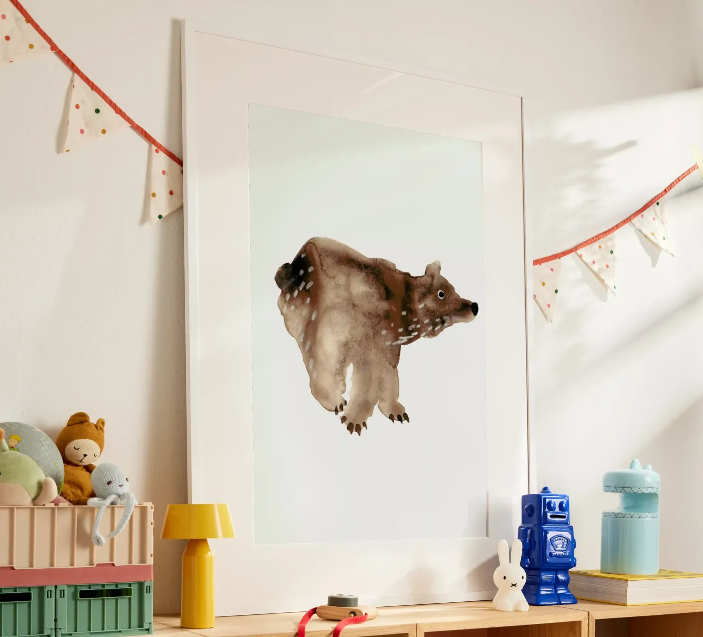 Bear Poster von Farina Kuklinski