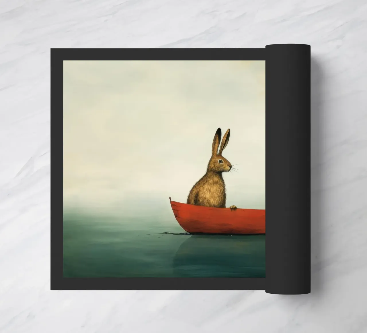 Minimo Hare zerbino da Minimal Animal Art