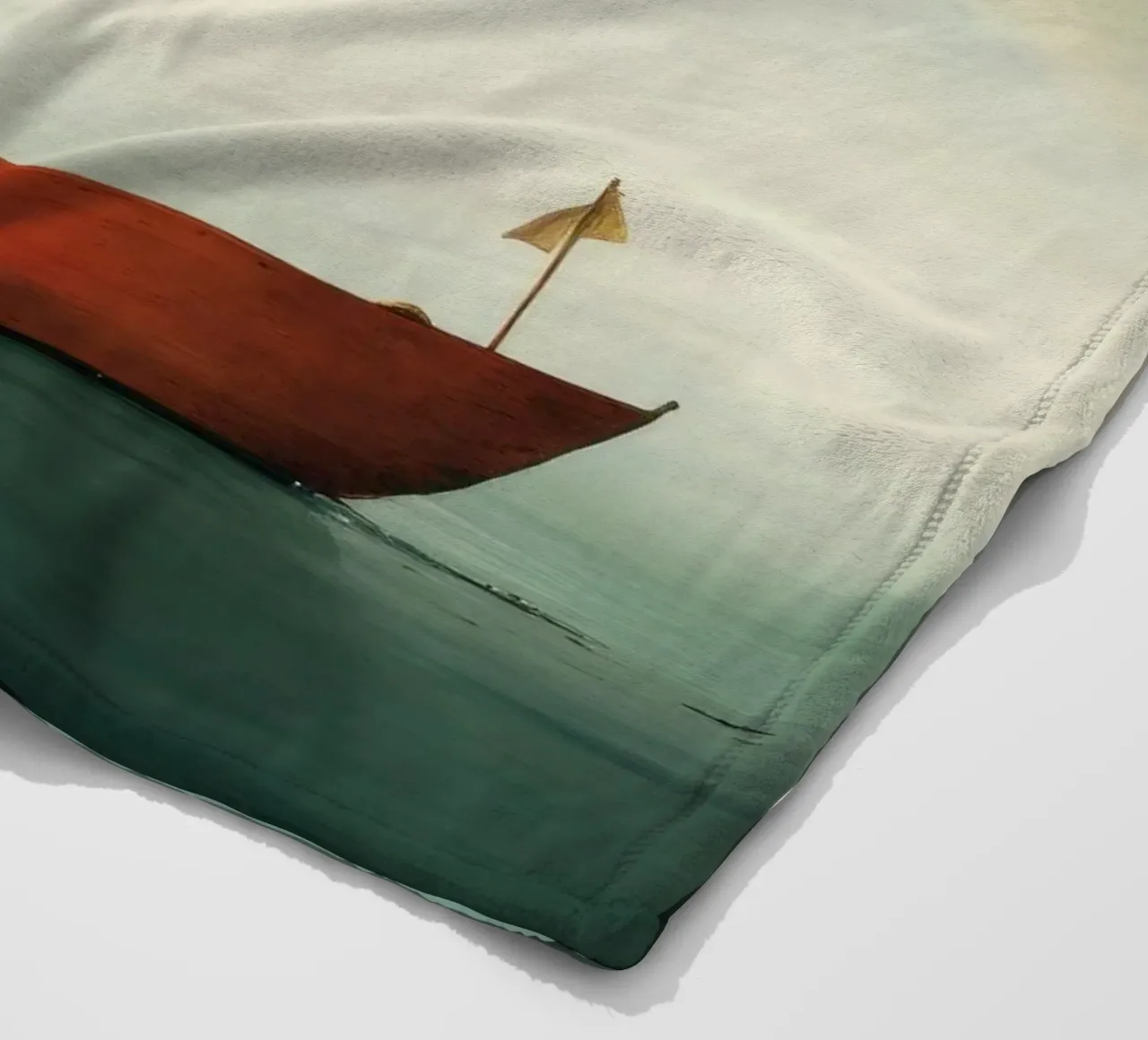 Minimum Hare Fleecedecke von Minimal Animal Art