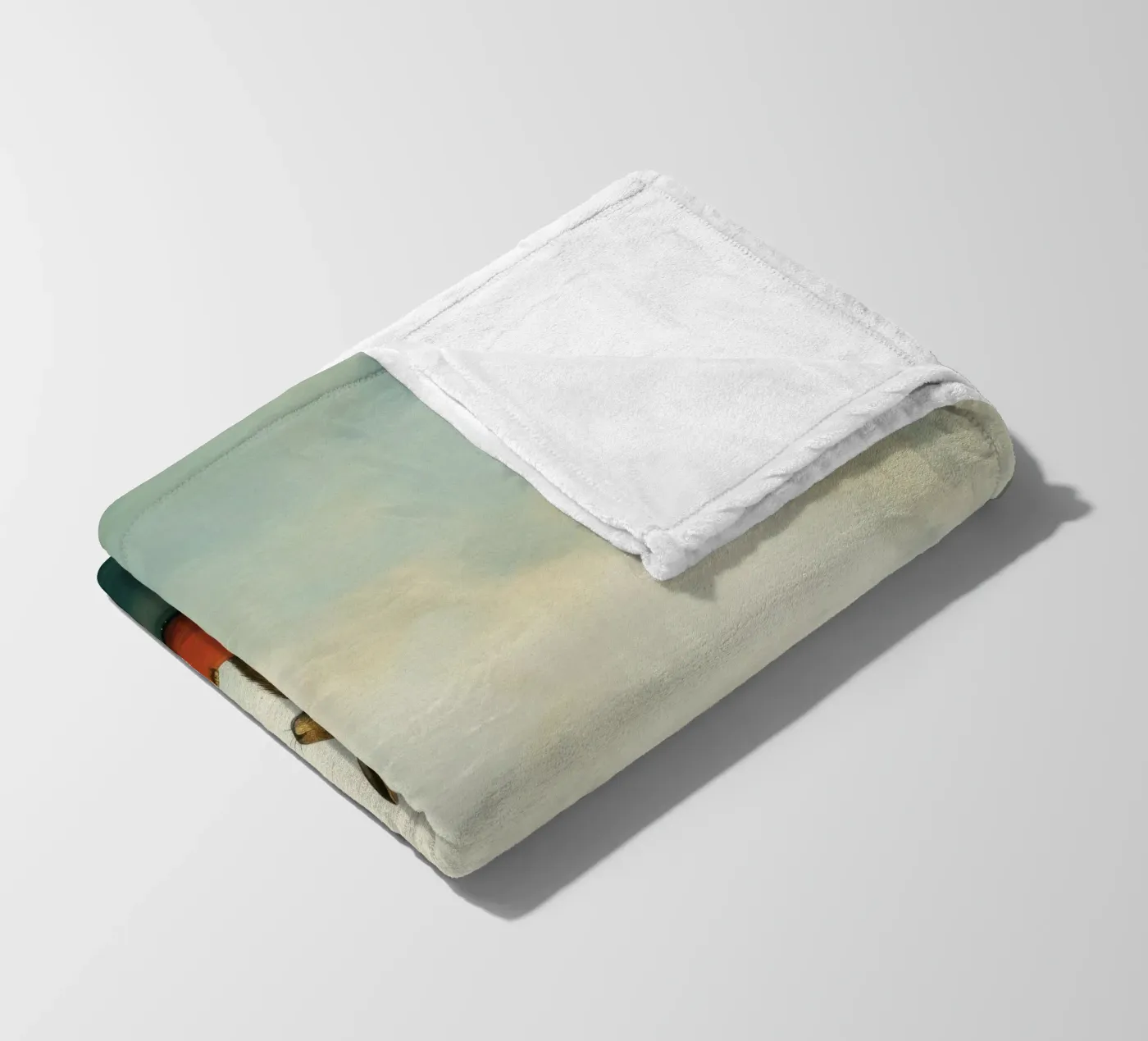 Minimum Hare plaid polaire de Minimal Animal Art