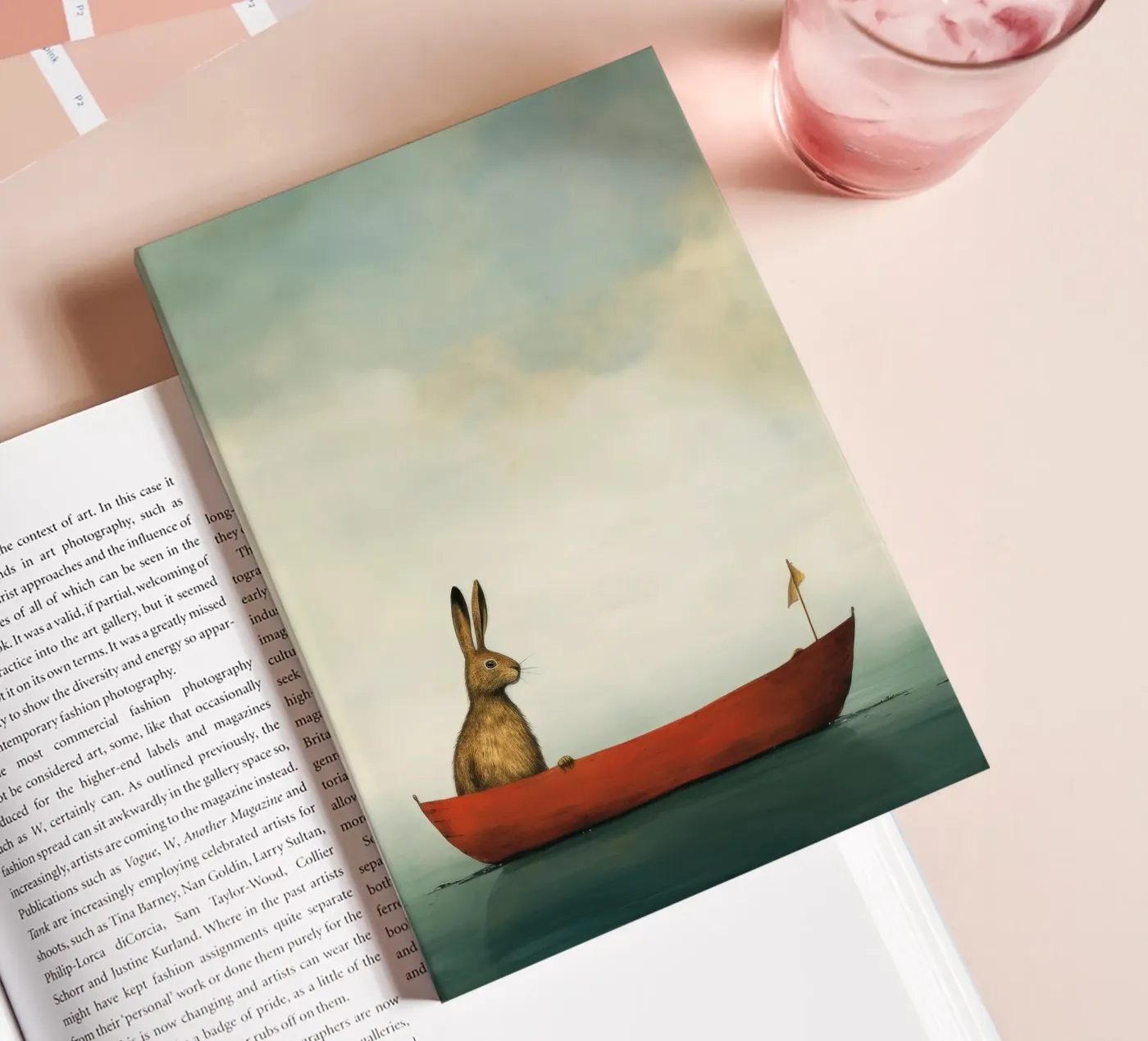 Minimum Hare carnet de Minimal Animal Art