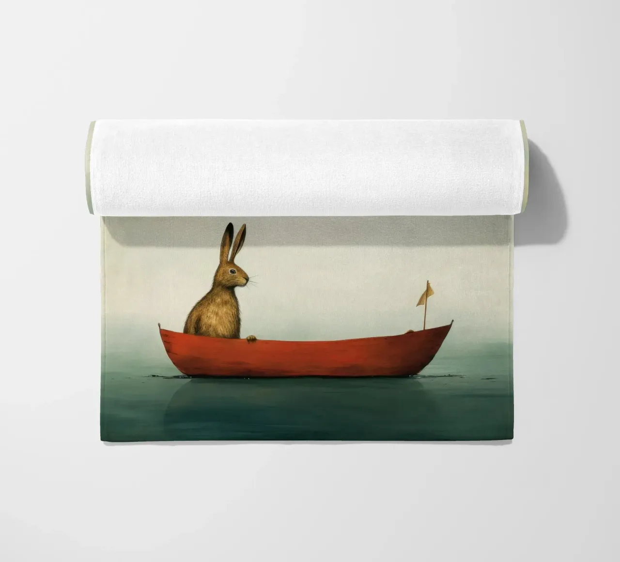 Minimo Hare telo mare da Minimal Animal Art