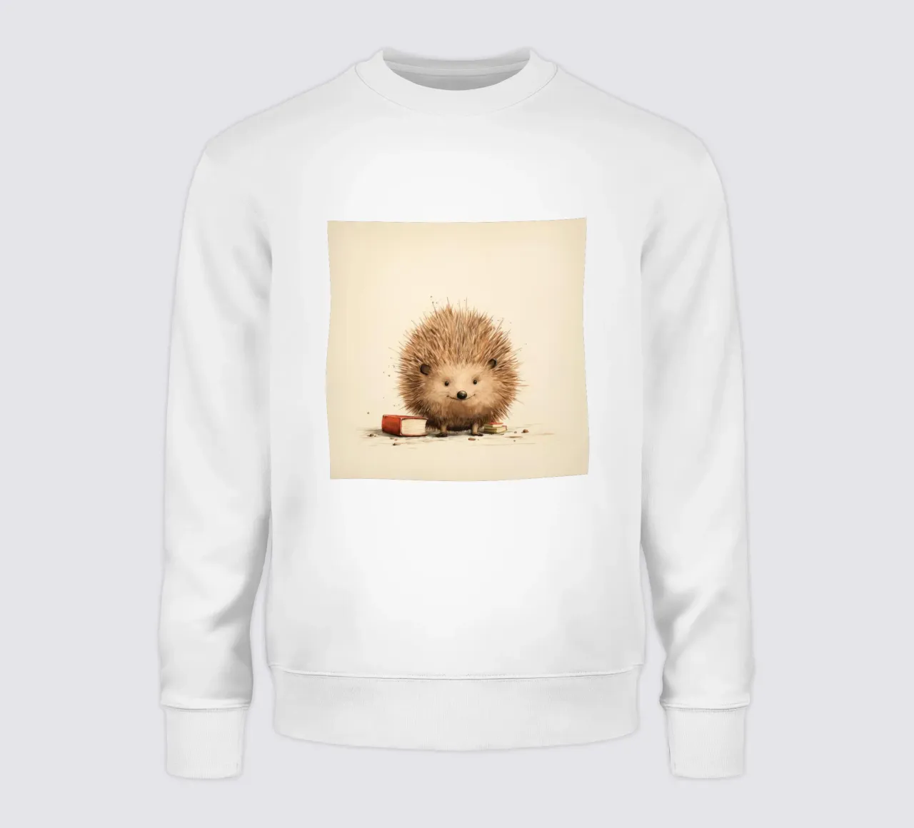 Riccio minimo 2 felpa da Minimal Animal Art