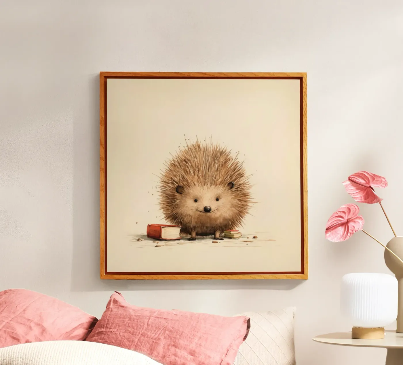 Riccio minimale plexiglass da Minimal Animal Art