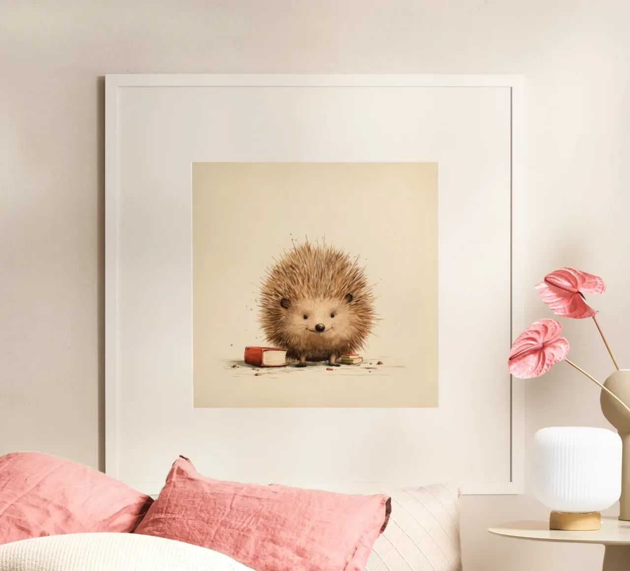 Riccio minimo 2 poster da Minimal Animal Art