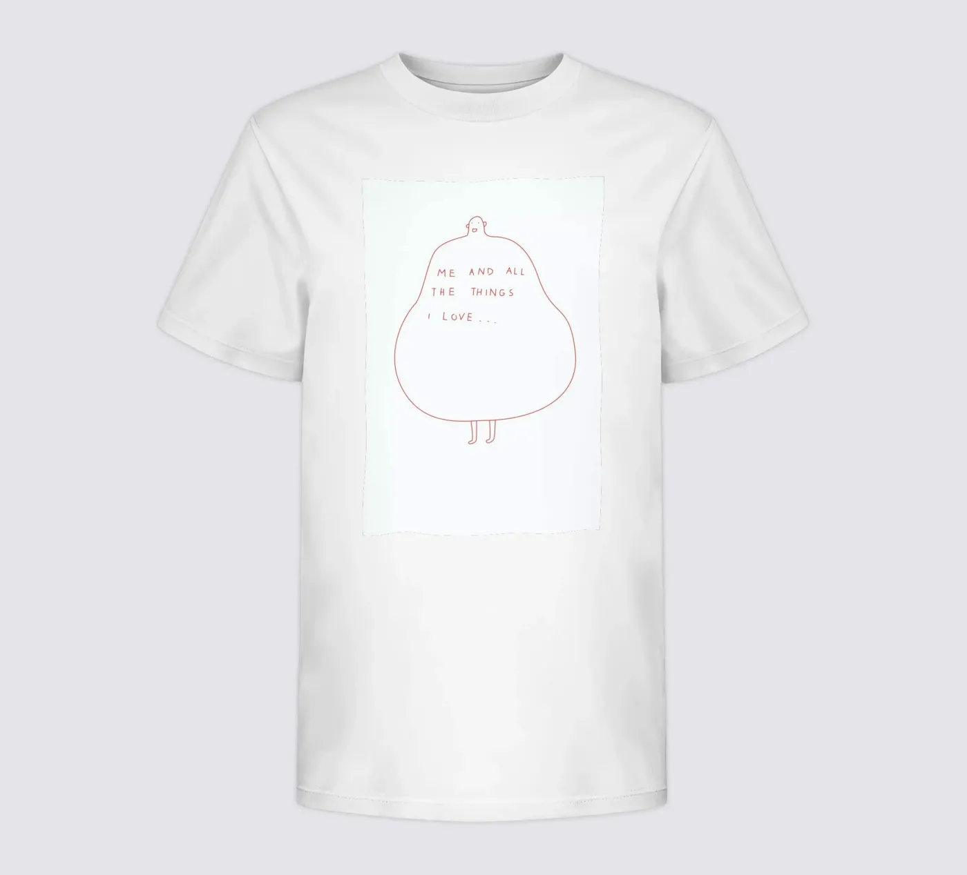 Me t-shirt bambini da Monika Aichele