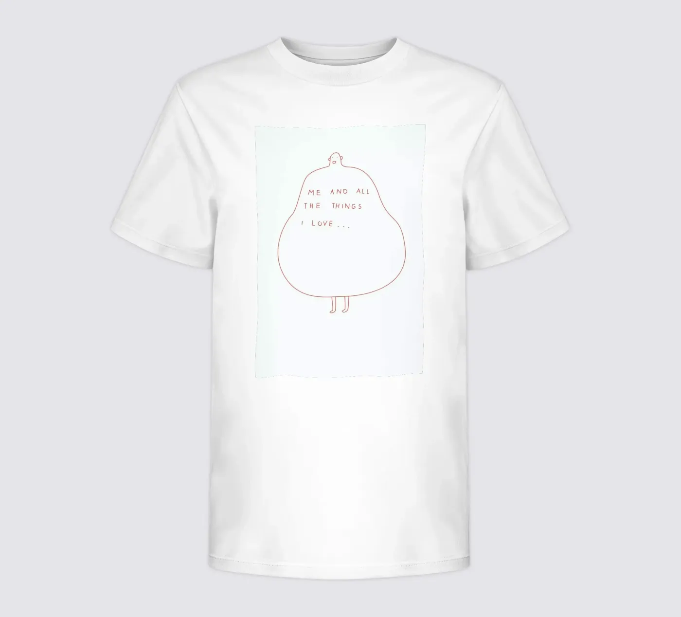 Me t-shirt bambini da Monika Aichele
