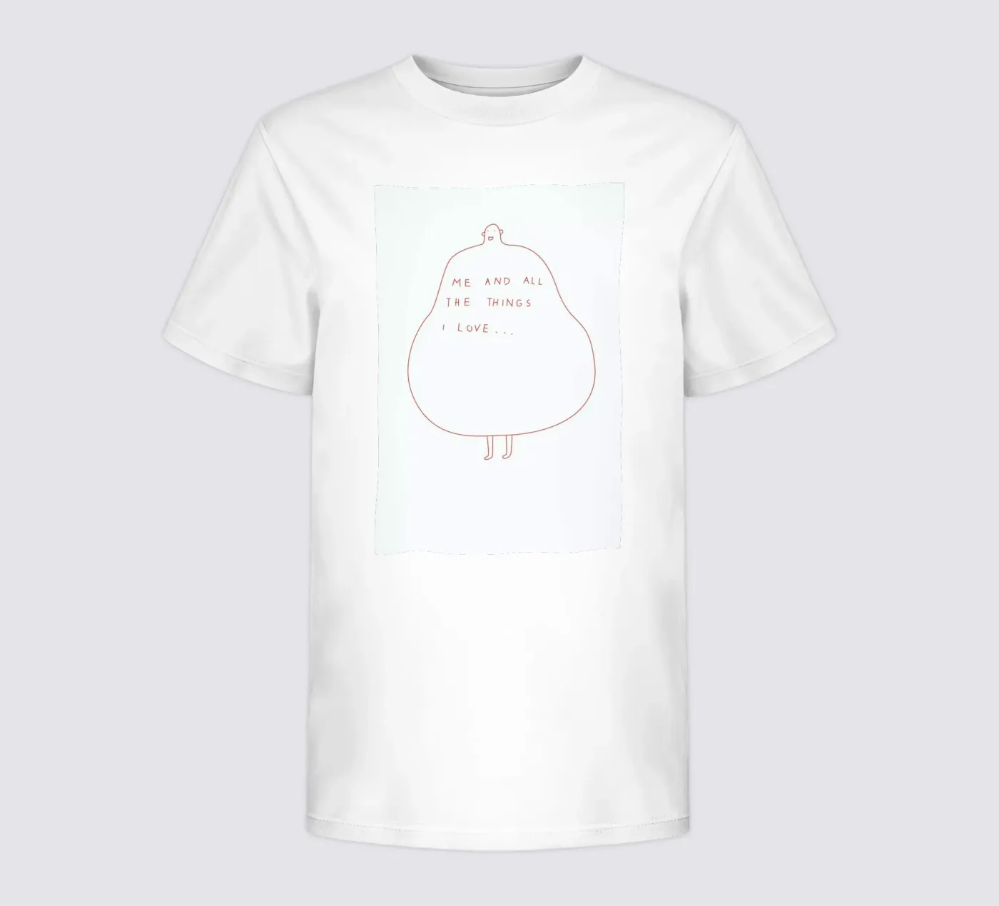 Me kinder t-shirt van Monika Aichele