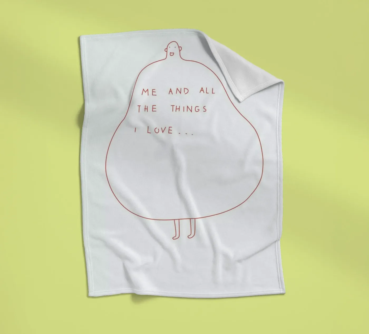 Me Fleecedecke von Monika Aichele