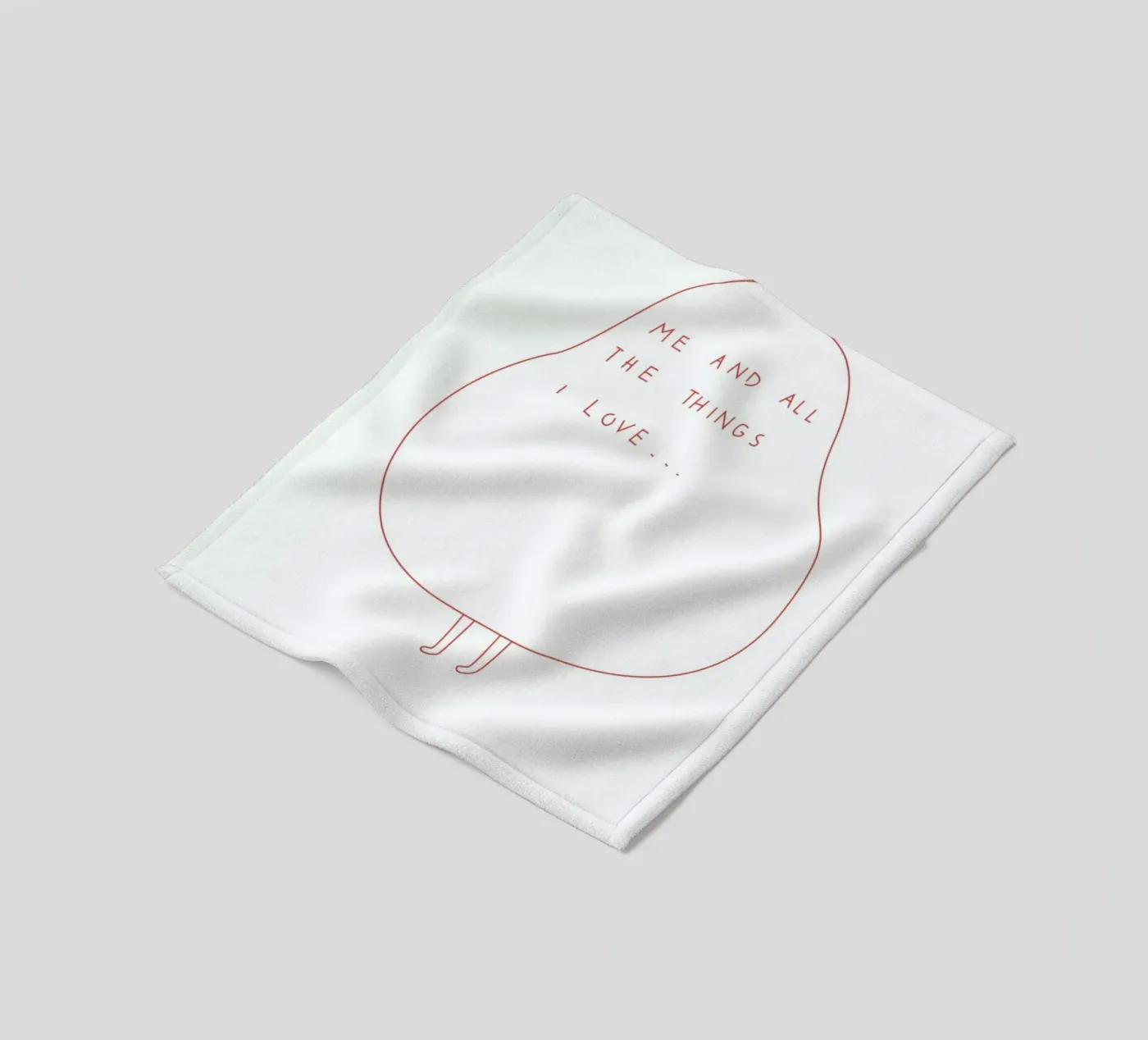 Me Fleecedecke von Monika Aichele