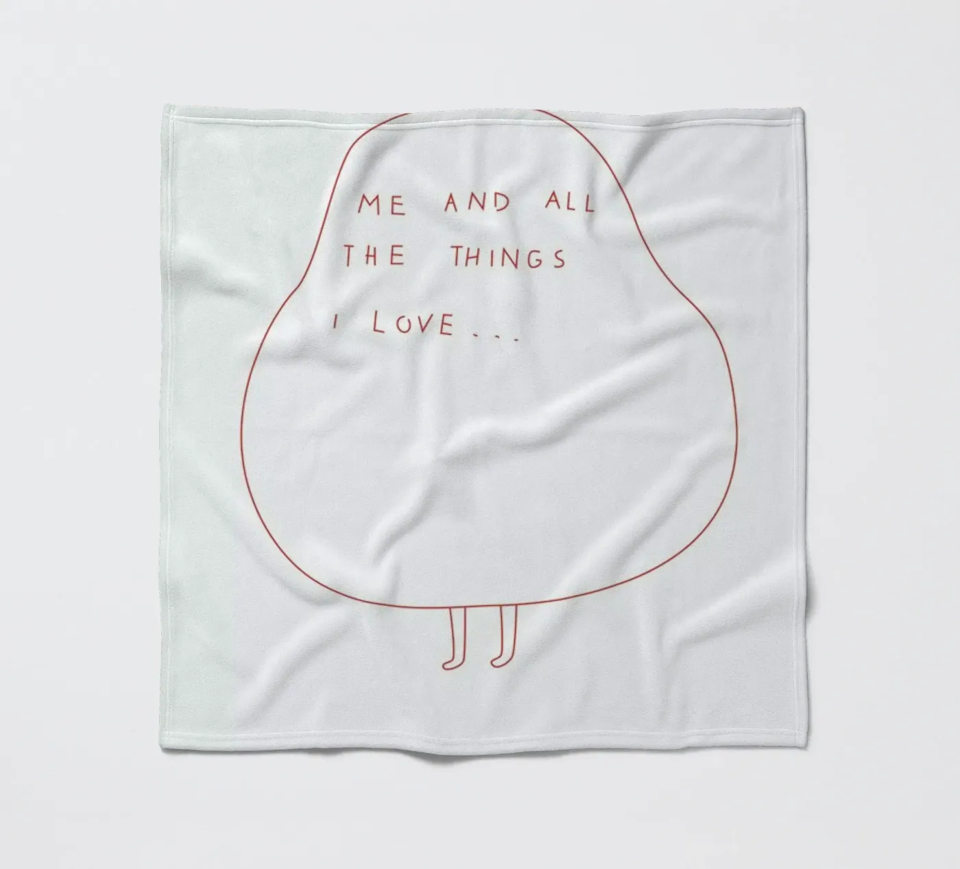 Me Fleecedecke von Monika Aichele