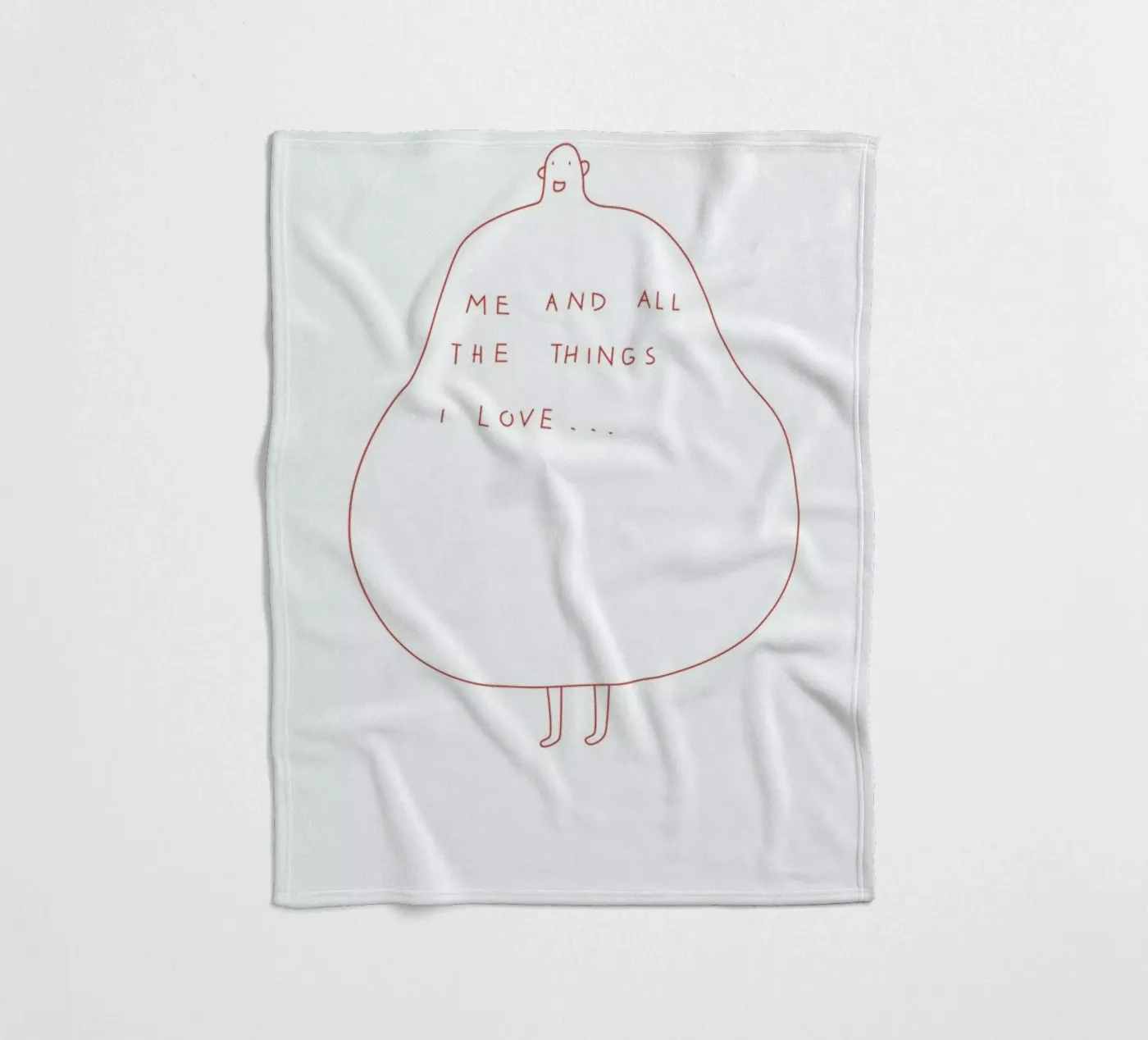 Me Fleecedecke von Monika Aichele