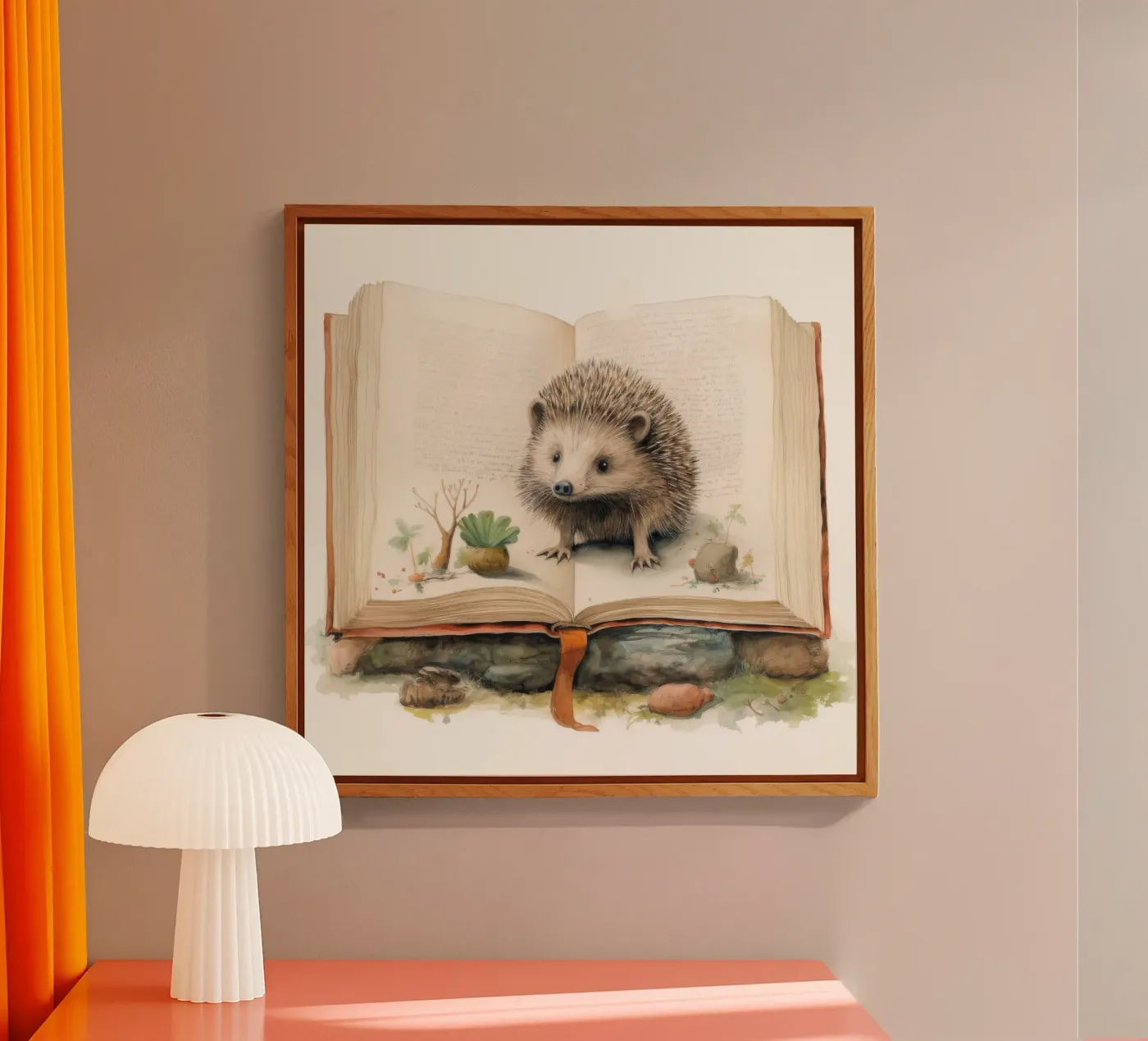 Minimal Hedgehog plexiglass da Minimal Animal Art