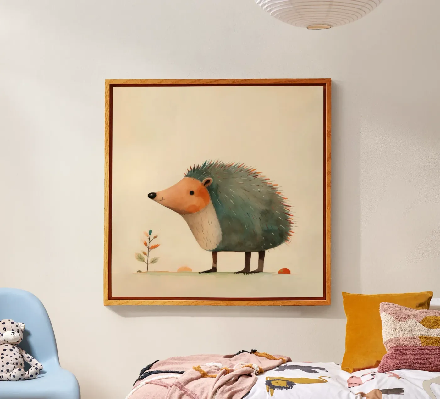 Riccio minimale plexiglass da Minimal Animal Art