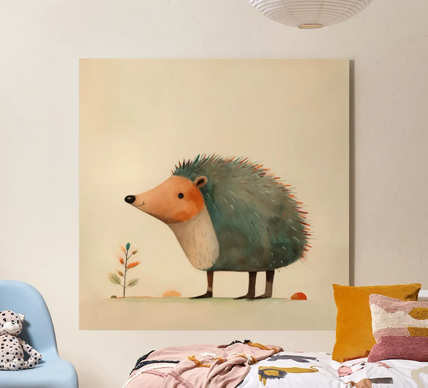 Riccio minimale plexiglass da Minimal Animal Art