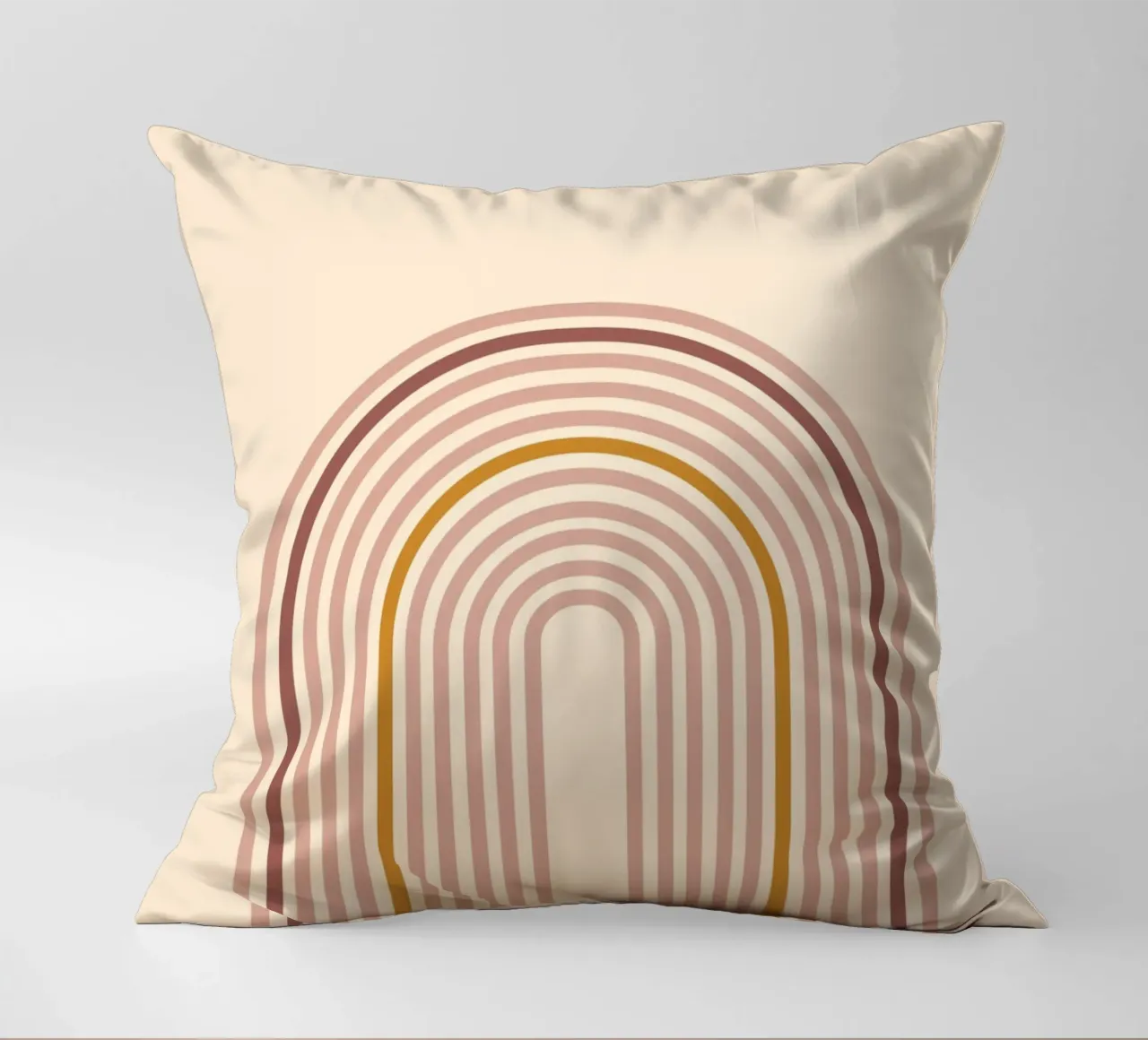 Arcobaleno minimalista boho cuscino da Proper job studio
