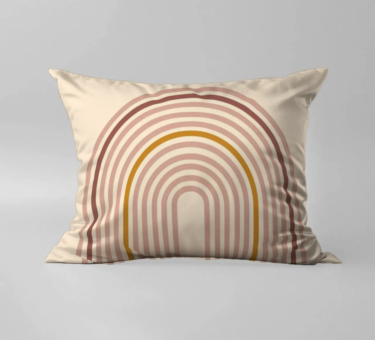 Arcobaleno minimalista boho cuscino da Proper job studio
