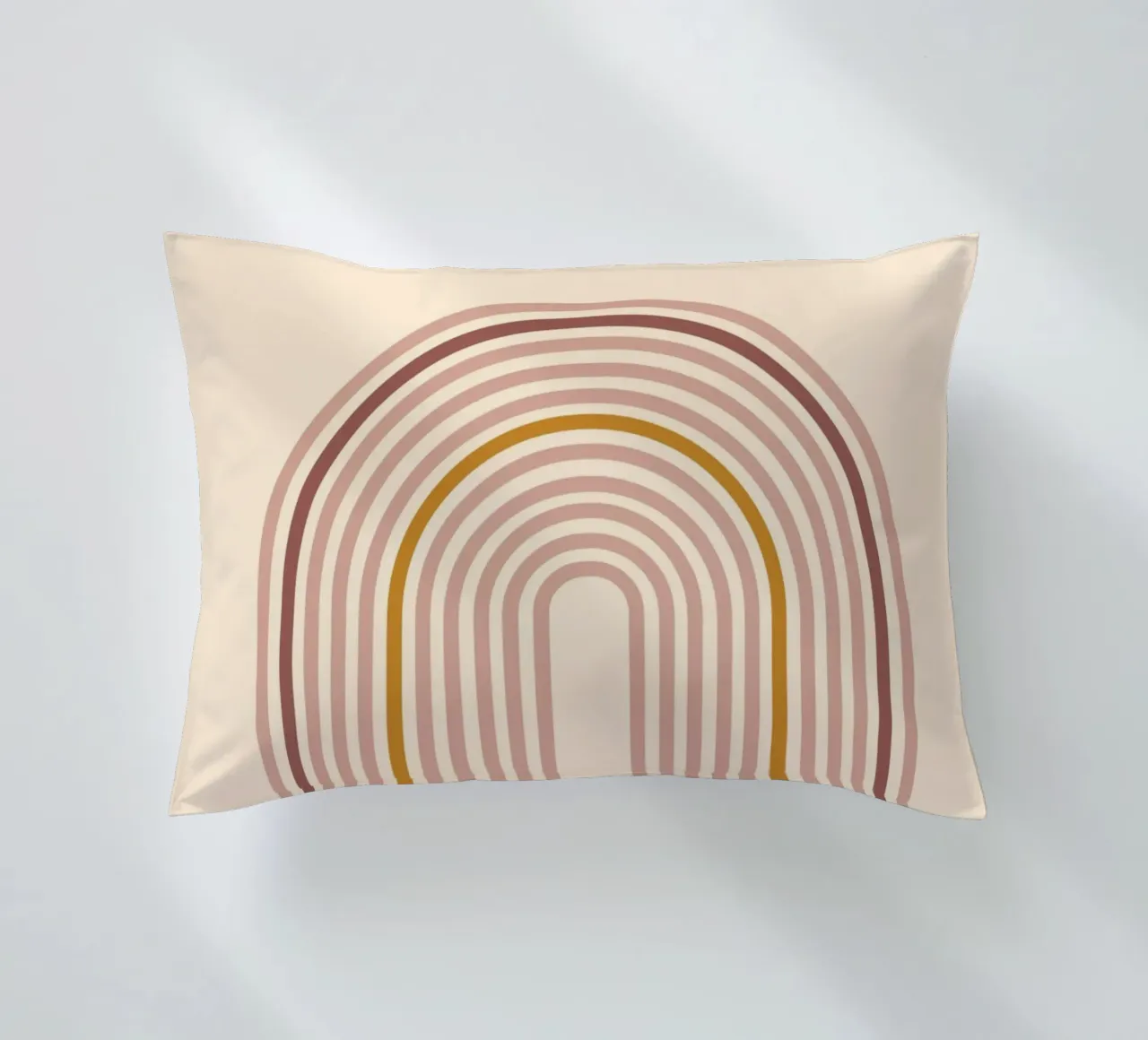 Arcobaleno minimalista boho cuscino da Proper job studio