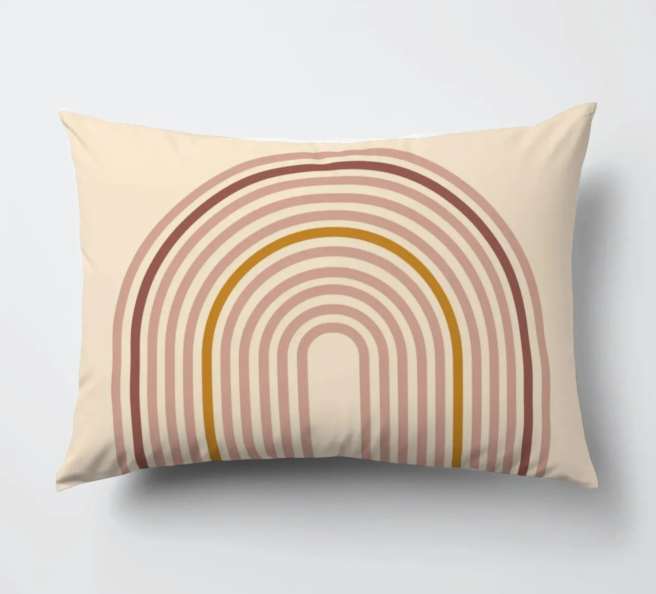 Arcobaleno minimalista boho cuscino da Proper job studio