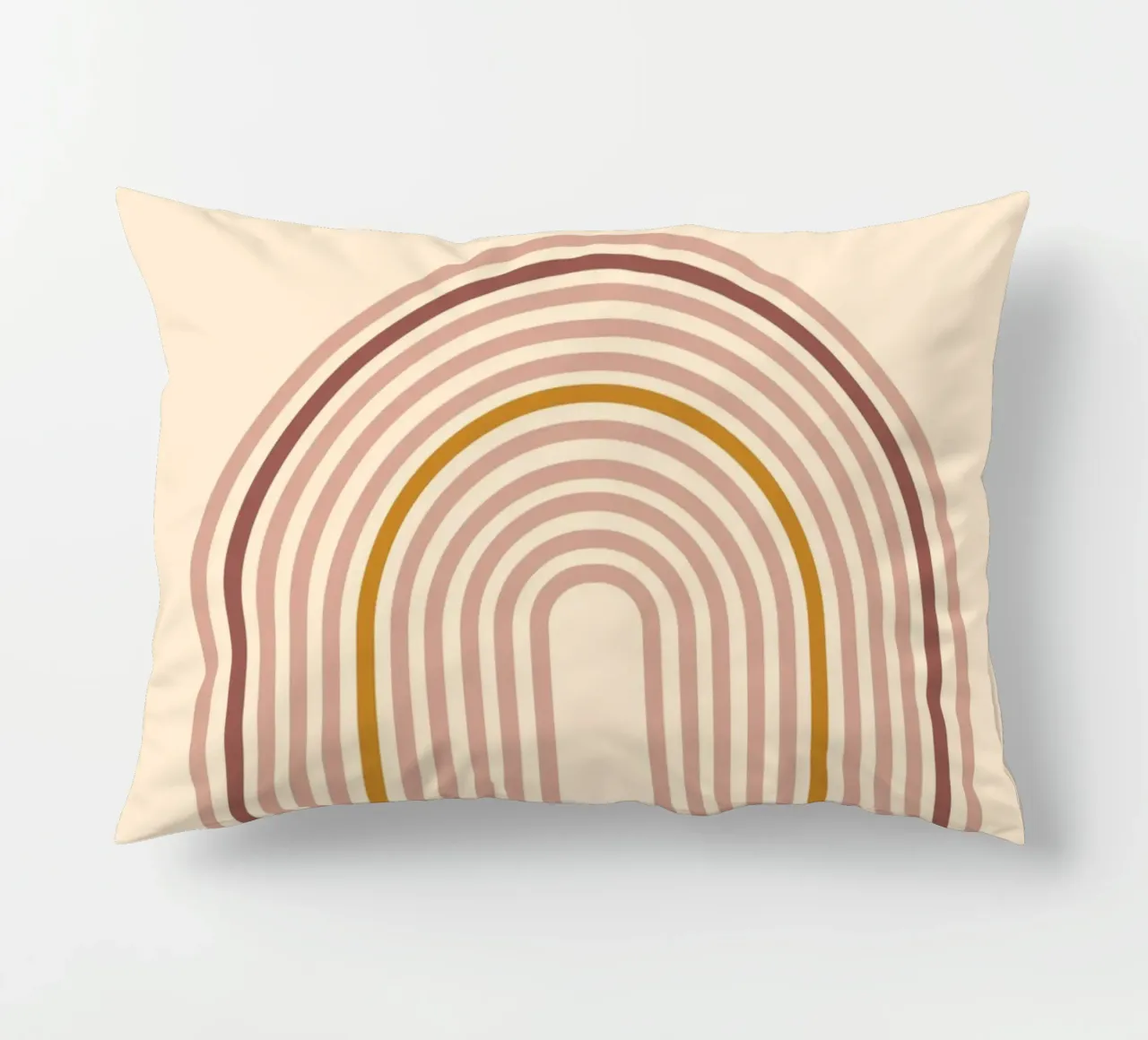 Arcobaleno minimalista boho cuscino da Proper job studio