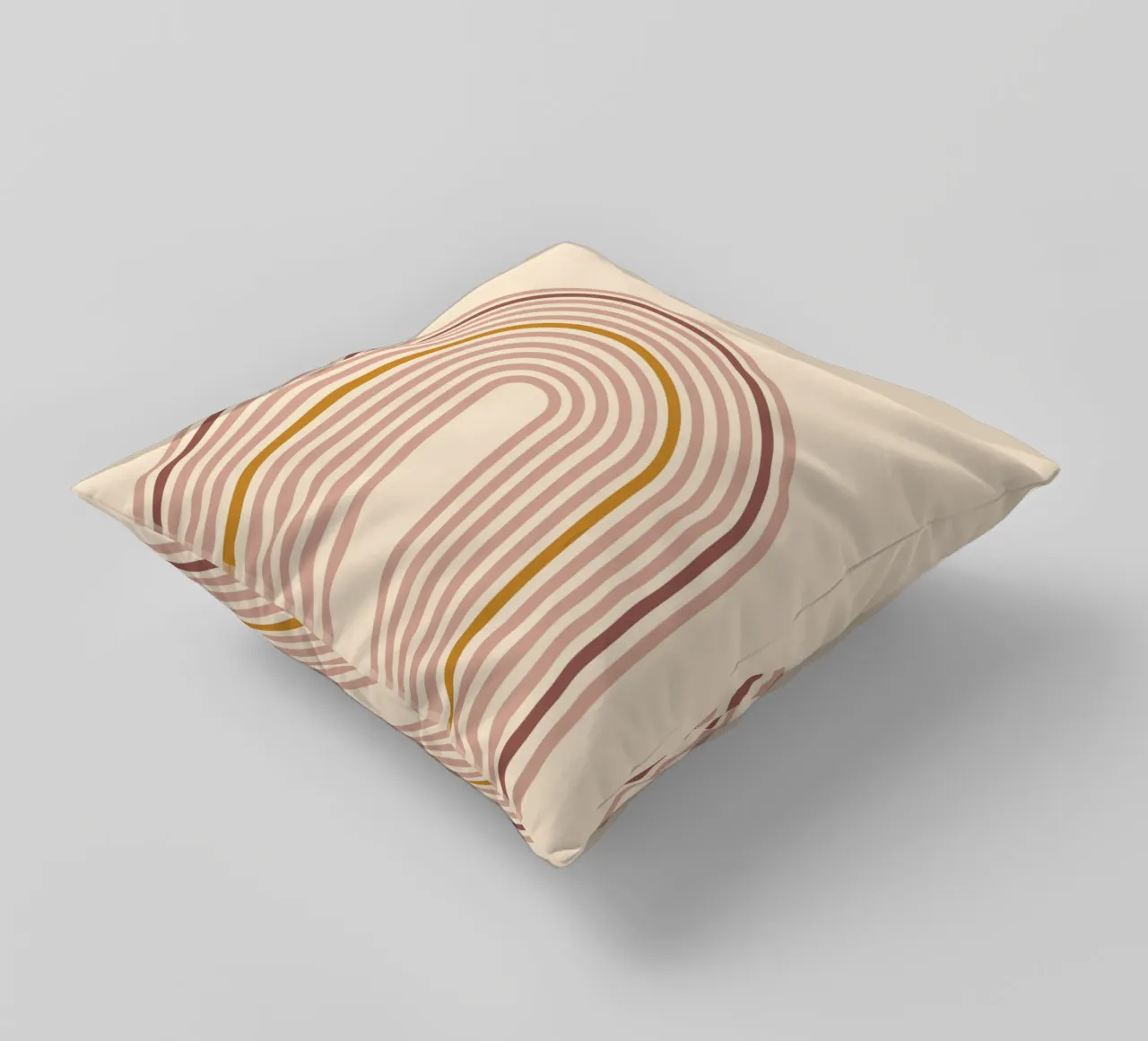 Arcobaleno minimalista boho cuscino da Proper job studio
