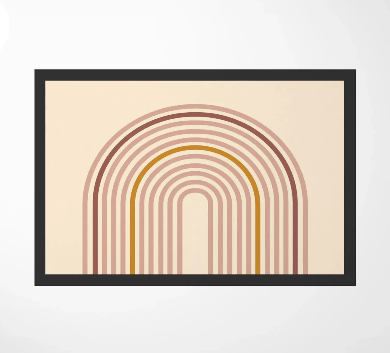 Arcobaleno minimalista boho zerbino da Proper job studio